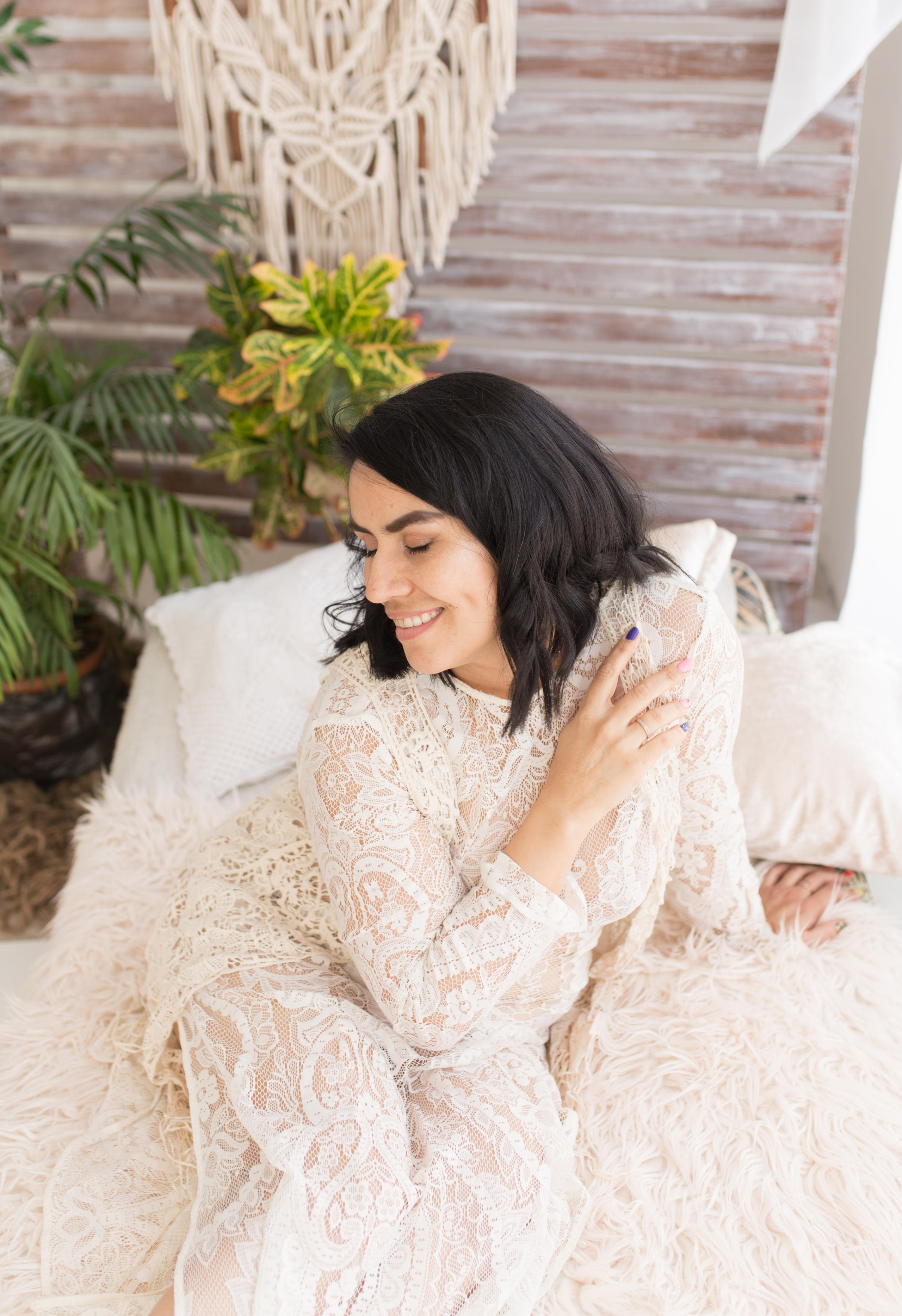 Женский портрет. Фотограф новорождённых малышей и детский фотограф В Казани Лана Максим