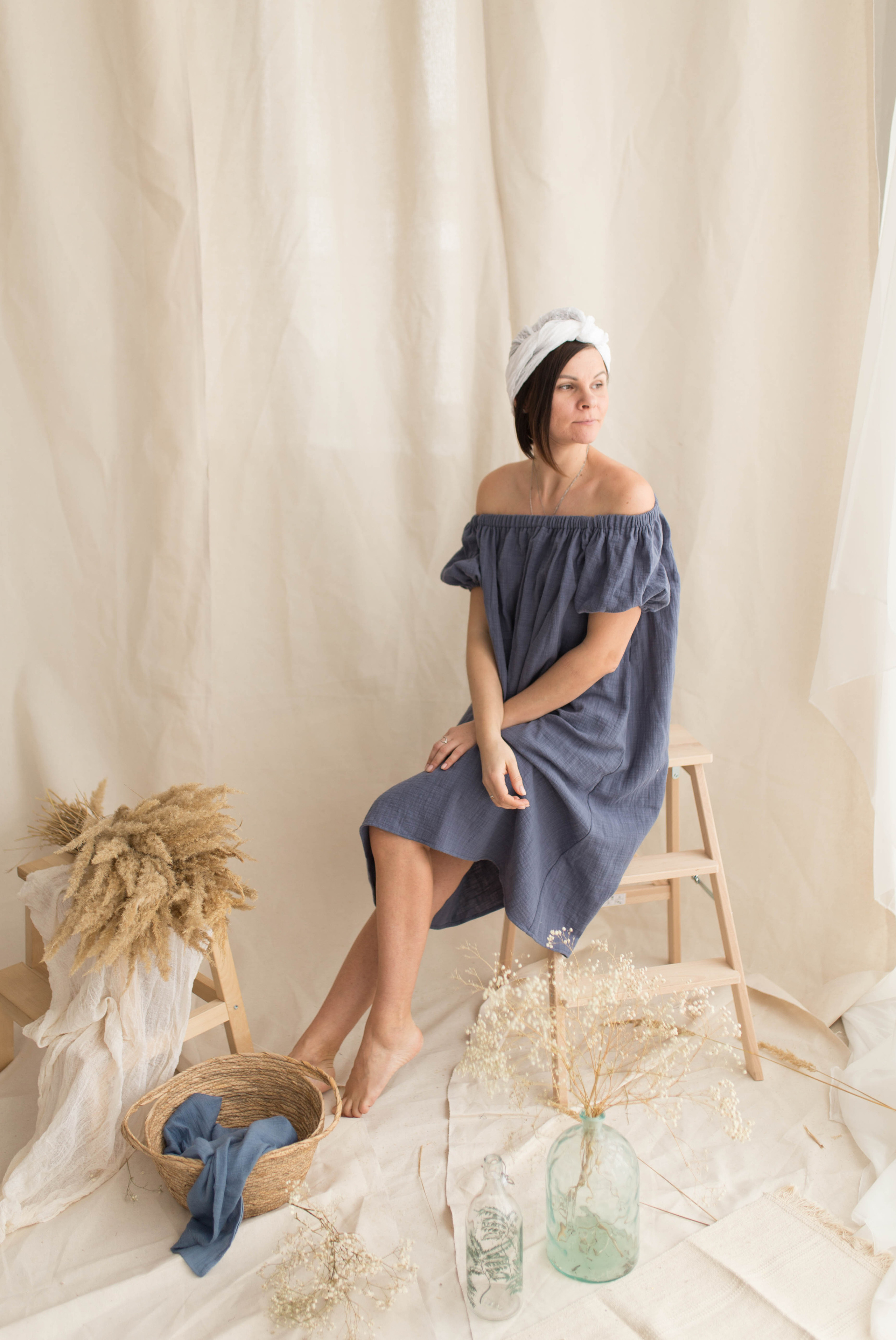 Женский портрет. Фотограф новорождённых малышей и детский фотограф В Казани Лана Максим