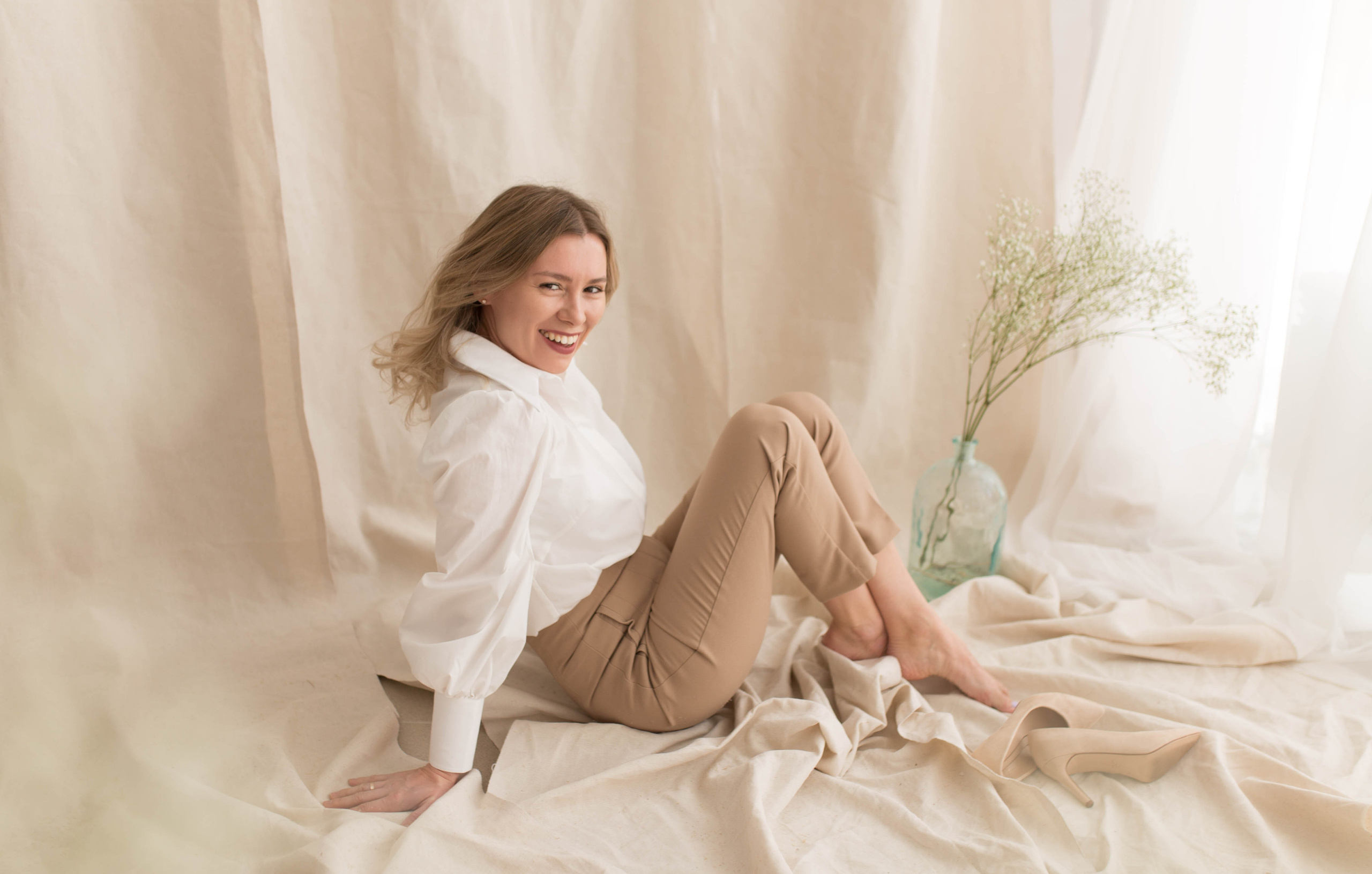 Женский портрет. Фотограф новорождённых малышей и детский фотограф В Казани Лана Максим