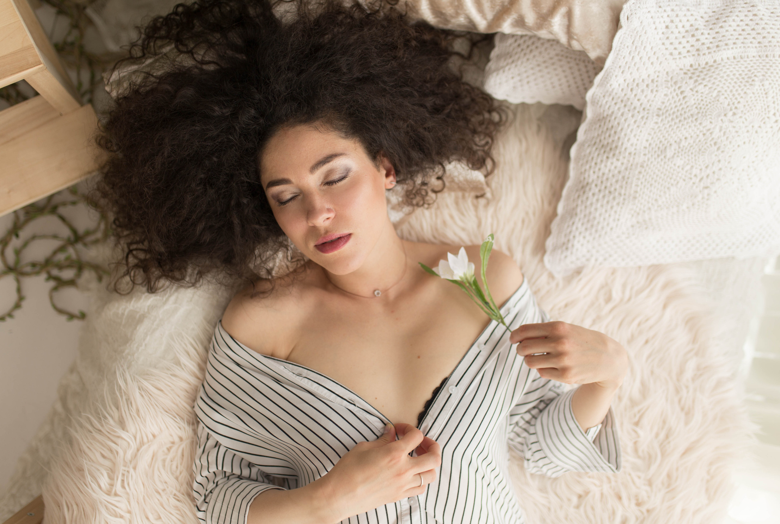 Женский портрет. Фотограф новорождённых малышей и детский фотограф В Казани Лана Максим