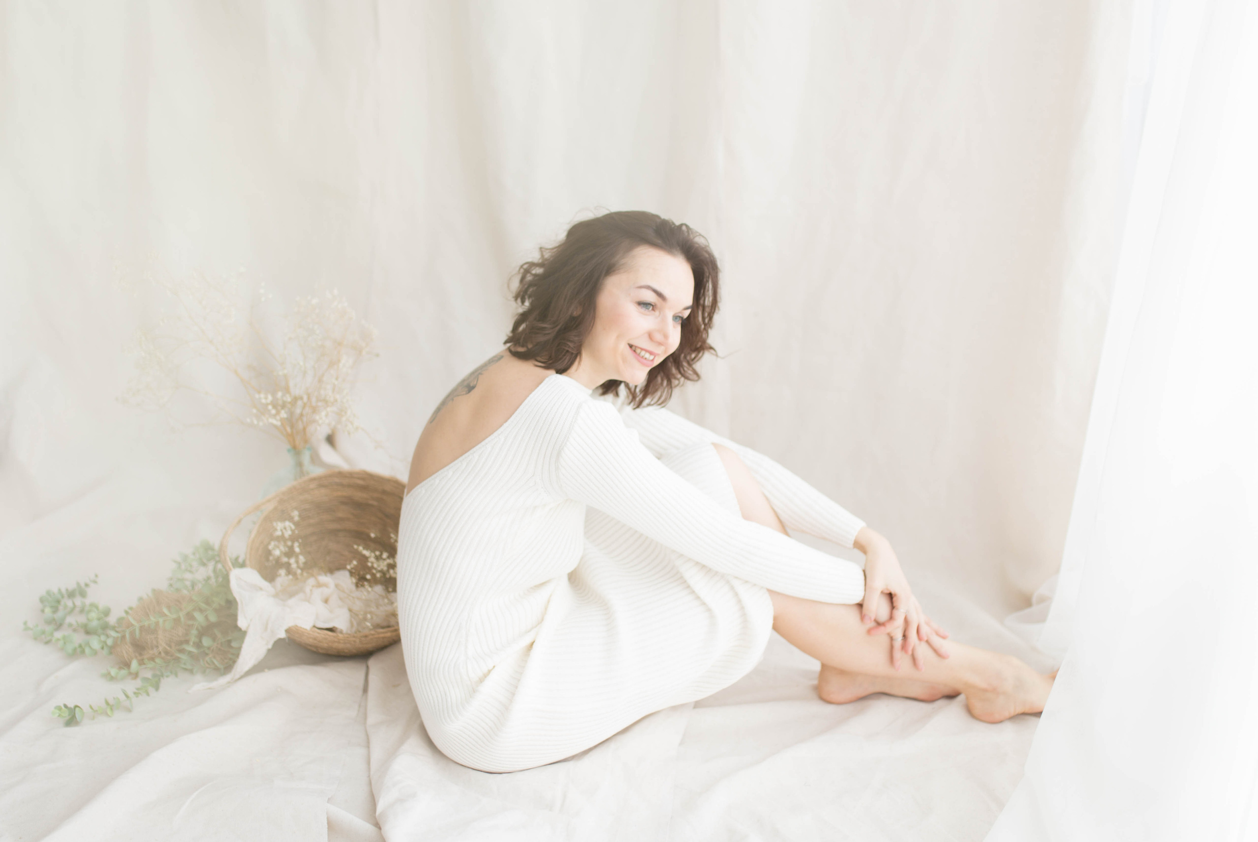 Женский портрет. Фотограф новорождённых малышей и детский фотограф В Казани Лана Максим