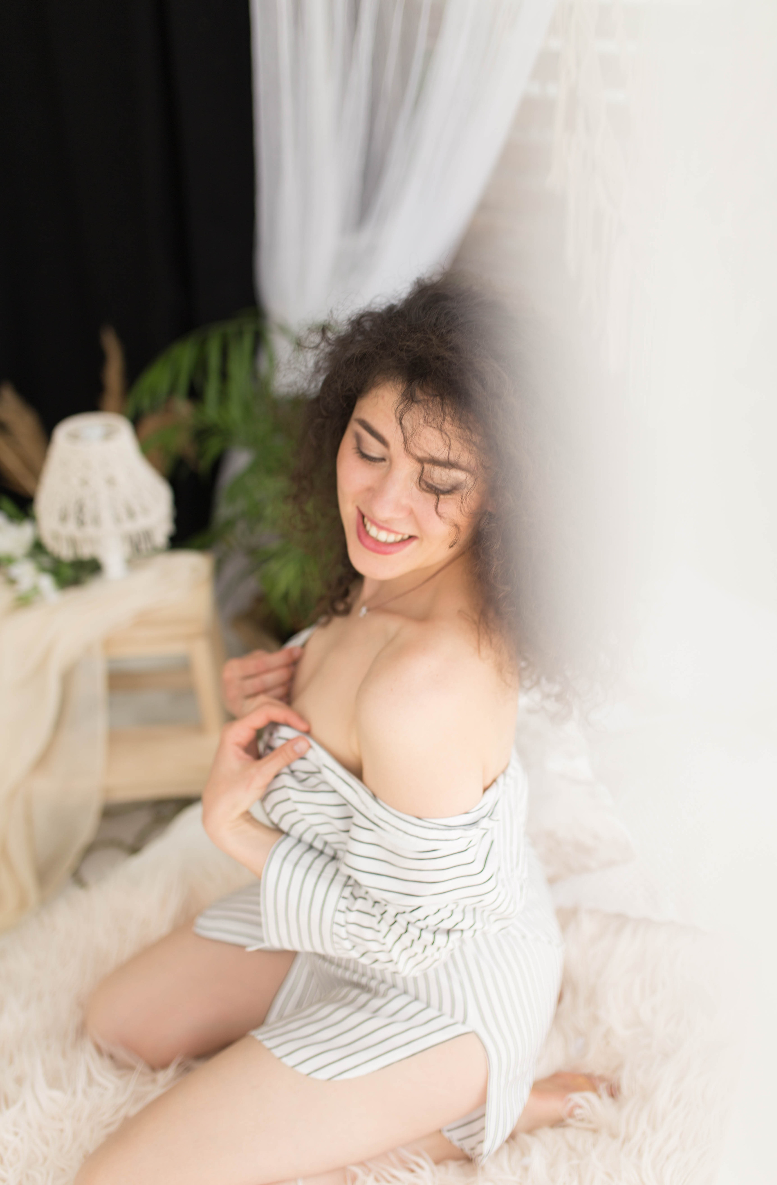 Женский портрет. Фотограф новорождённых малышей и детский фотограф В Казани Лана Максим