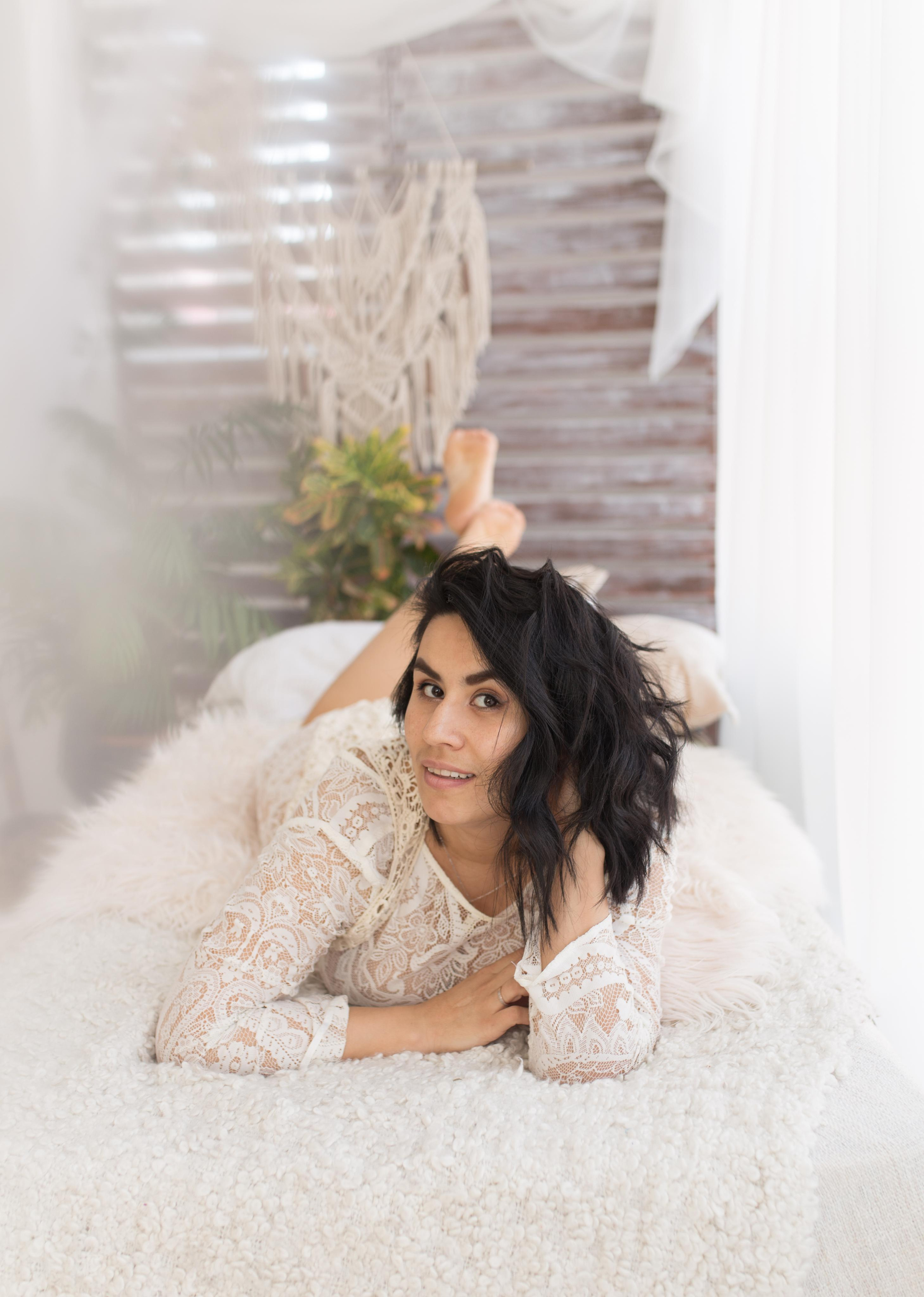 Женский портрет. Фотограф новорождённых малышей и детский фотограф В Казани Лана Максим