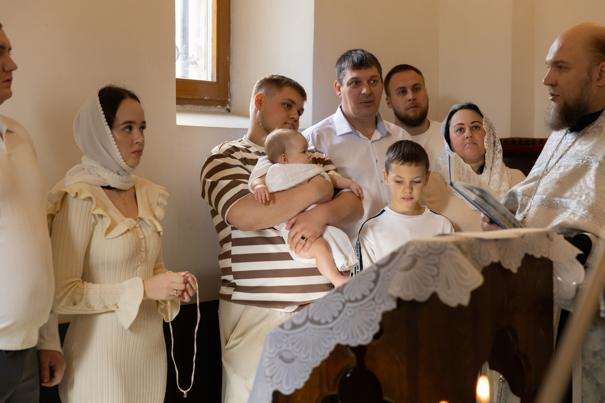 Крещение Марьяны. Семейный и свадебный фотограф в Челябинске Мария Леонтьева