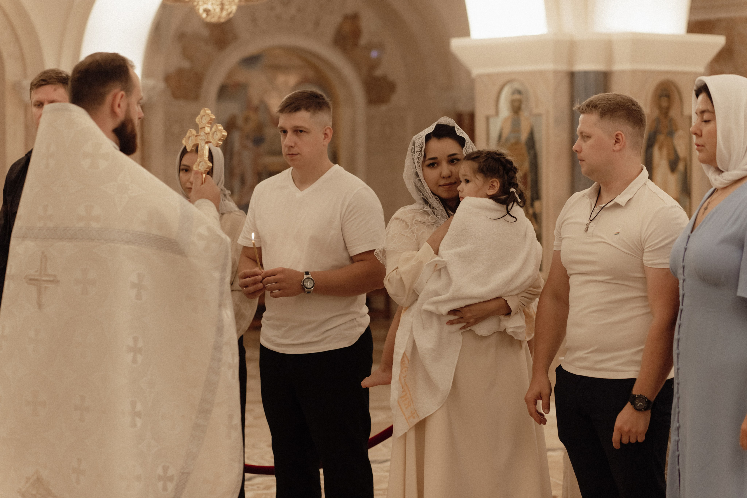 Крещение Киры. Семейный и свадебный фотограф в Челябинске Мария Леонтьева