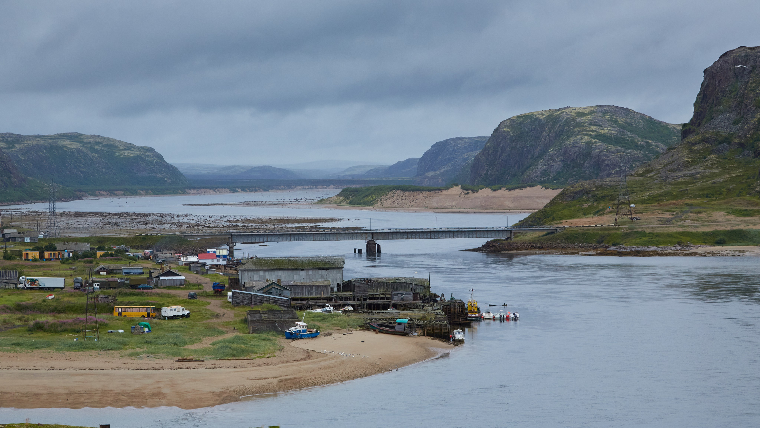 Териберка. Пейзажи Крайнего Севера. Баренцево море, Рыбачий, Средний, Немецкий