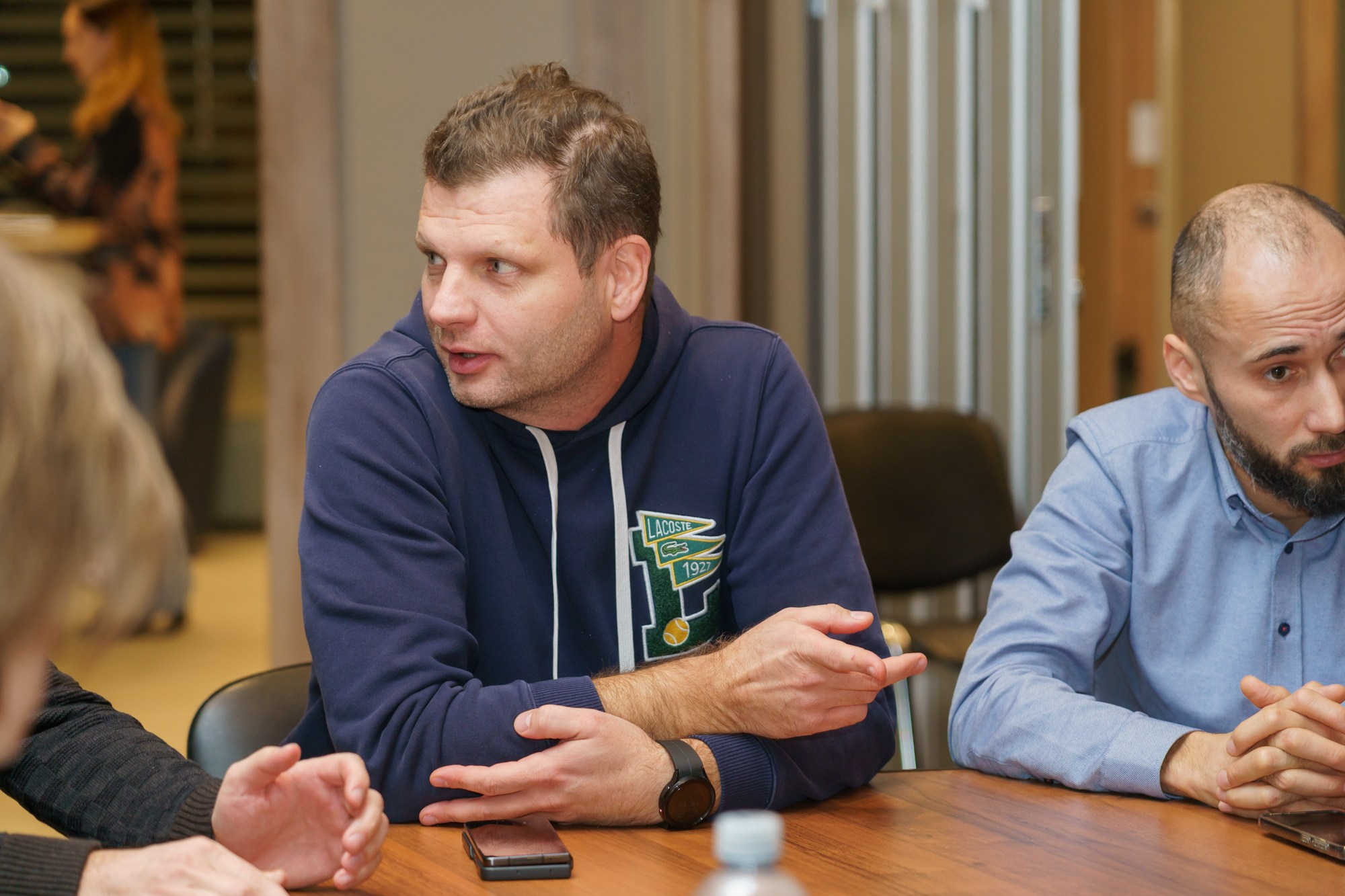 Выступление спикера. Photomantis