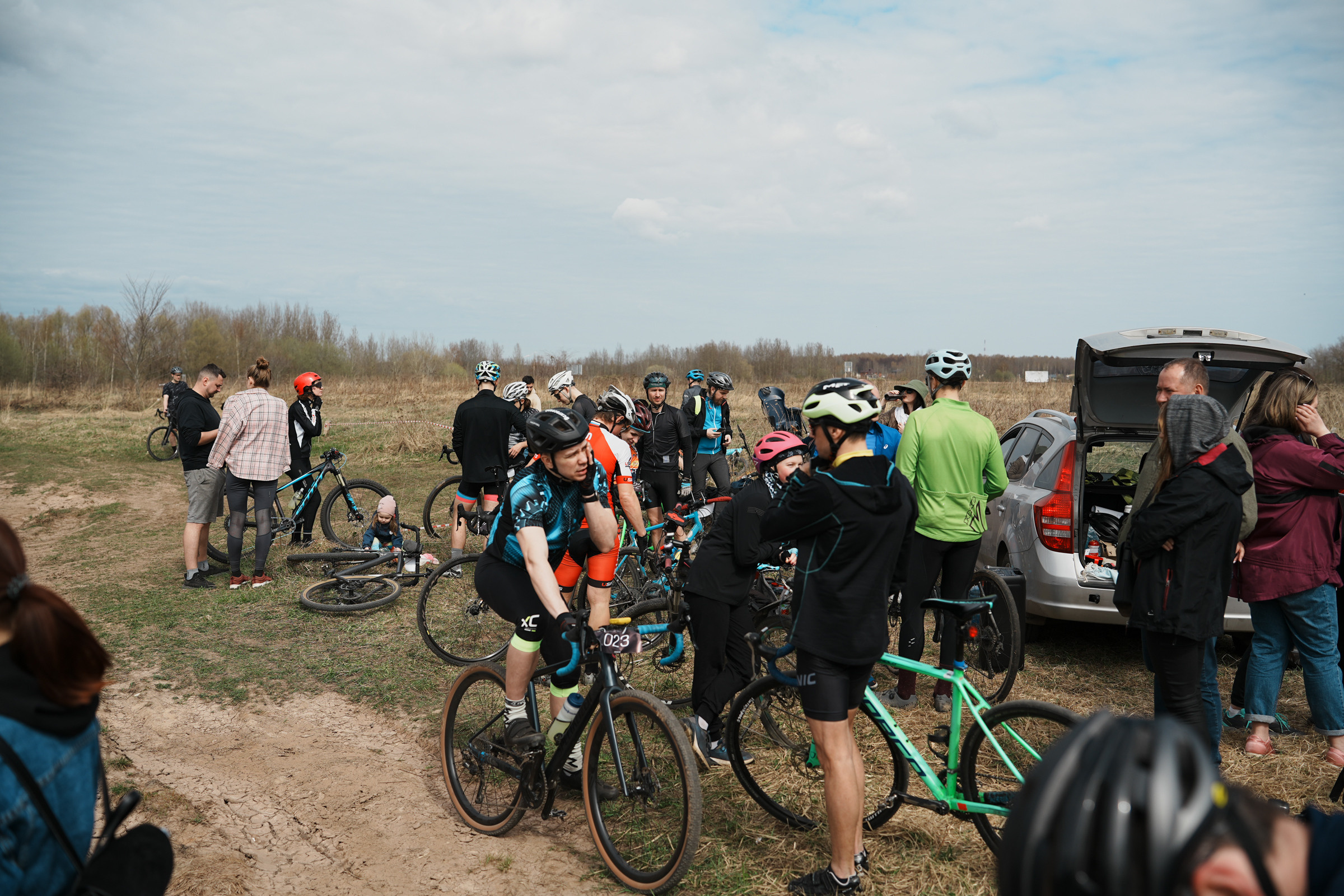 /РЕПОРТАЖ/ Велогонка «ТИПА-ЦИКЛОКРОСС-1» 22.04.2023. Свадебный фотограф Великий Новгород Станислав Кособудский