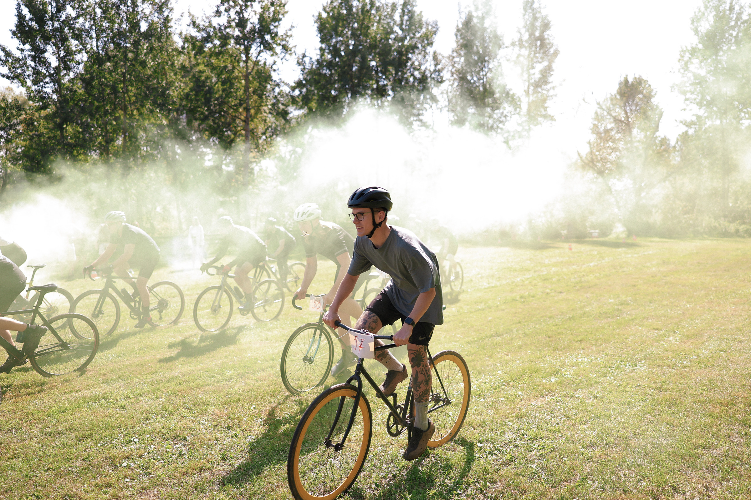 /РЕПОРТАЖ/ Велогонка «ТИПА-ЦИКЛОКРОСС-3» 2023. Свадебный фотограф Великий Новгород Станислав Кособудский