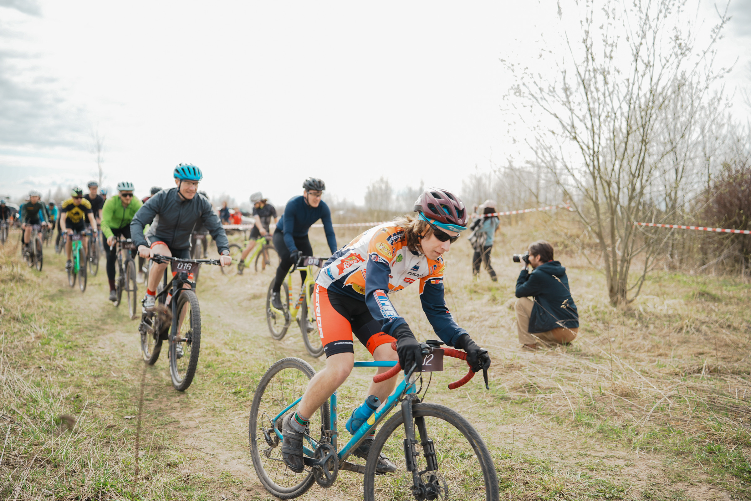 /РЕПОРТАЖ/ Велогонка «ТИПА-ЦИКЛОКРОСС-1» 22.04.2023. Свадебный фотограф Великий Новгород Станислав Кособудский