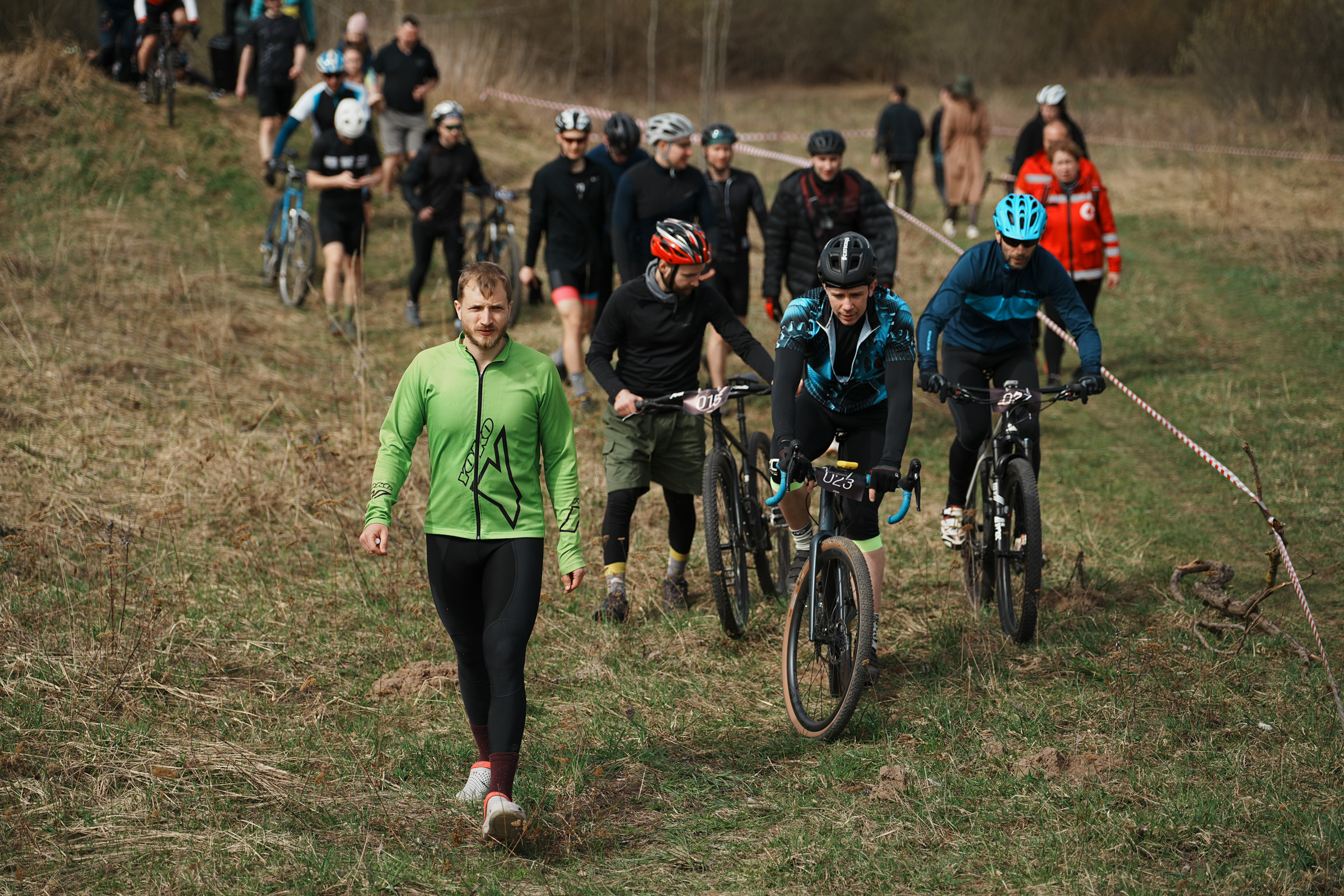 /РЕПОРТАЖ/ Велогонка «ТИПА-ЦИКЛОКРОСС-1» 22.04.2023. Свадебный фотограф Великий Новгород Станислав Кособудский