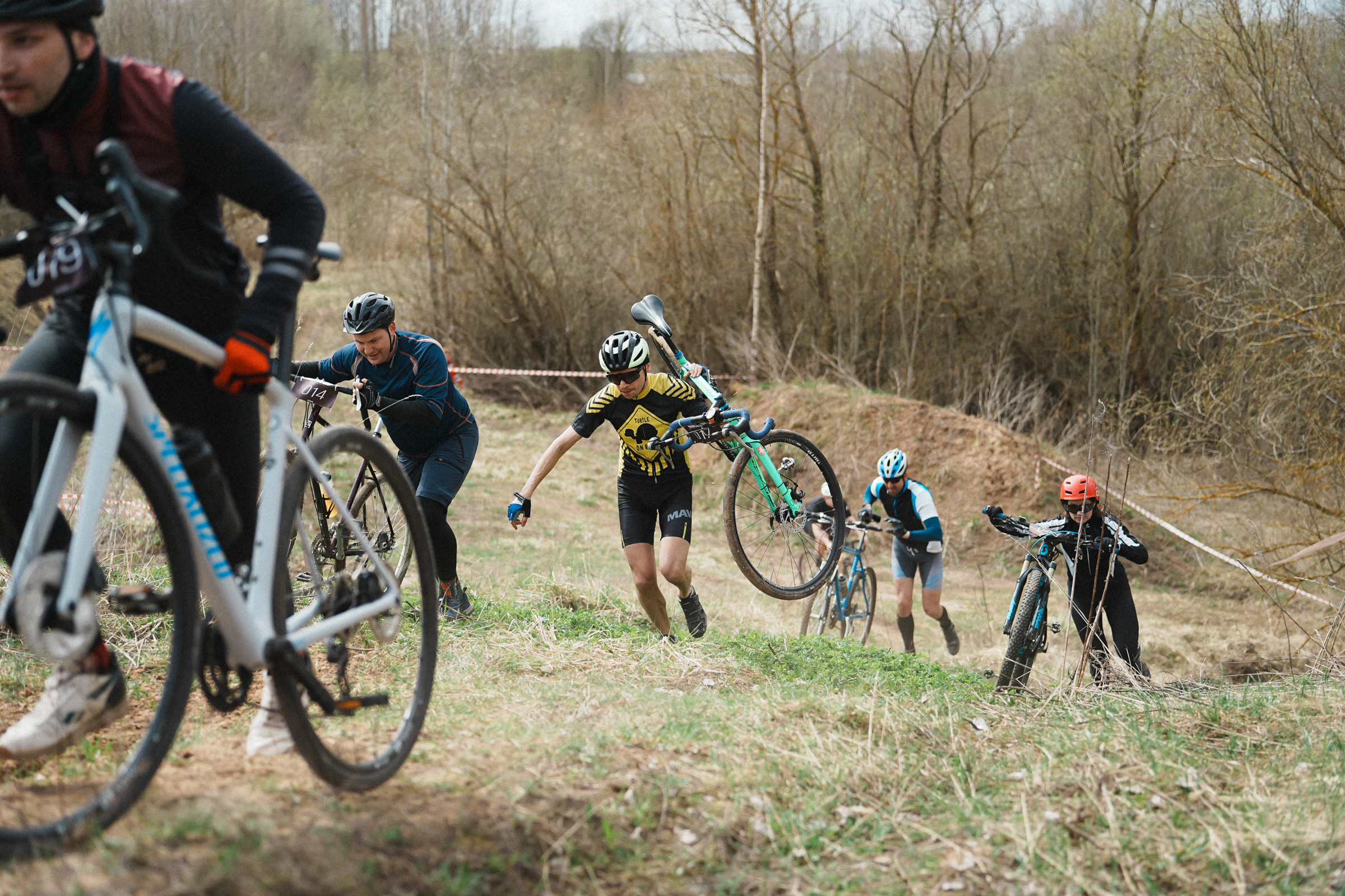/РЕПОРТАЖ/ Велогонка «ТИПА-ЦИКЛОКРОСС-1» 22.04.2023. Свадебный фотограф Великий Новгород Станислав Кособудский