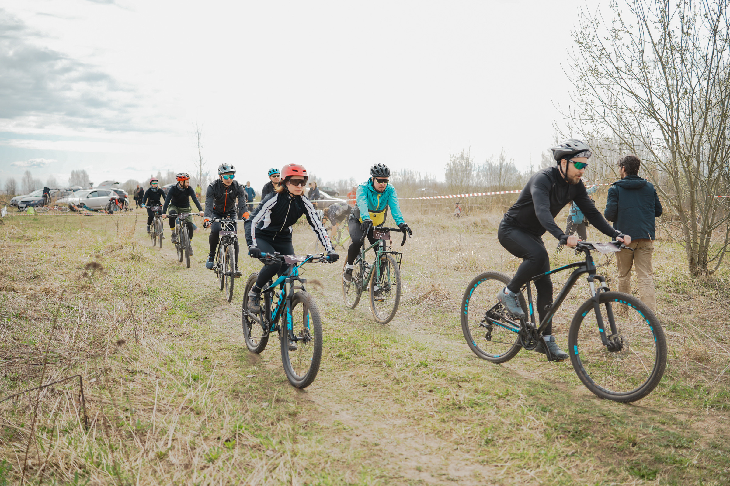 /РЕПОРТАЖ/ Велогонка «ТИПА-ЦИКЛОКРОСС-1» 22.04.2023. Свадебный фотограф Великий Новгород Станислав Кособудский
