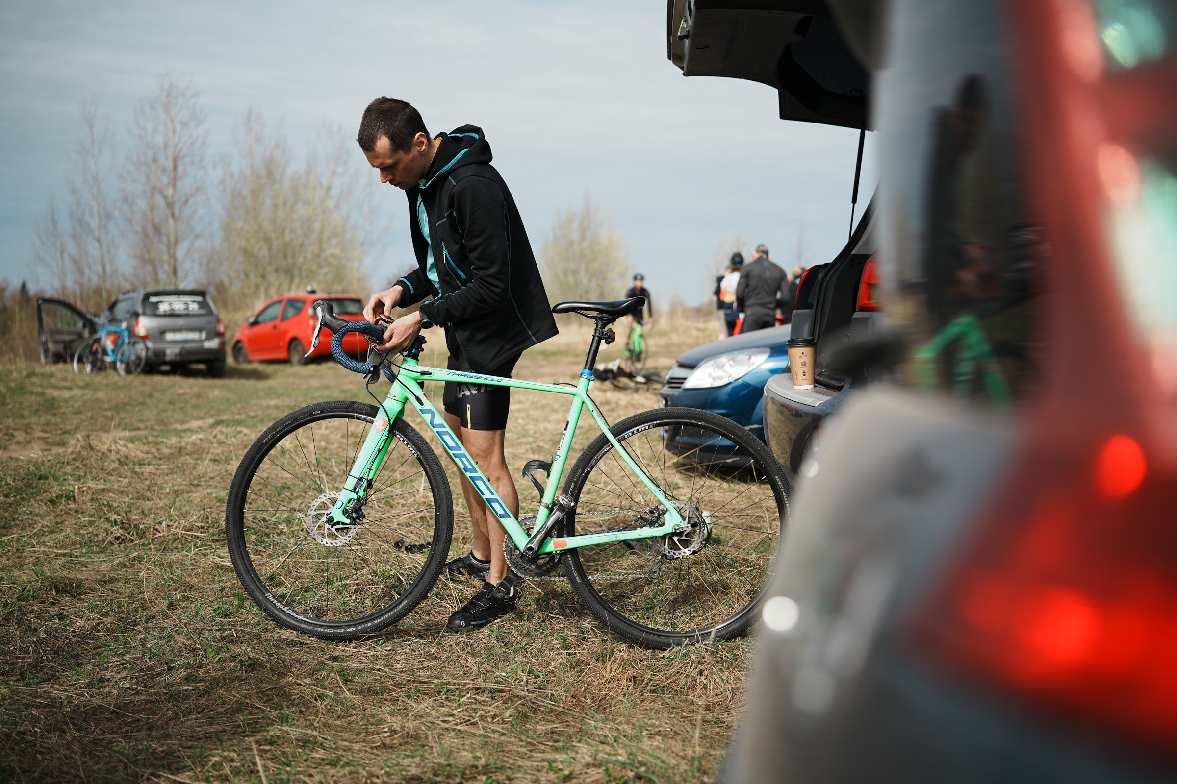 /РЕПОРТАЖ/ Велогонка «ТИПА-ЦИКЛОКРОСС-1» 22.04.2023. Свадебный фотограф Великий Новгород Станислав Кособудский