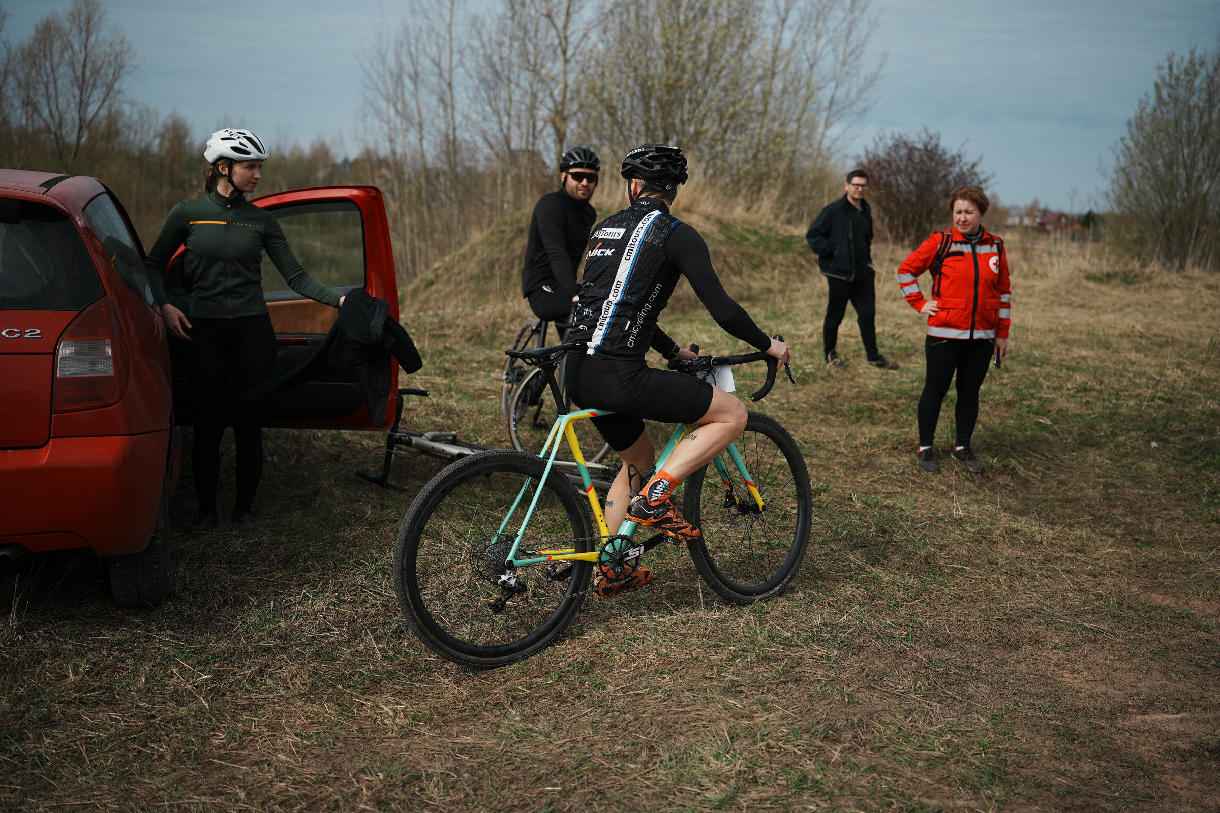 /РЕПОРТАЖ/ Велогонка «ТИПА-ЦИКЛОКРОСС-1» 22.04.2023. Свадебный фотограф Великий Новгород Станислав Кособудский