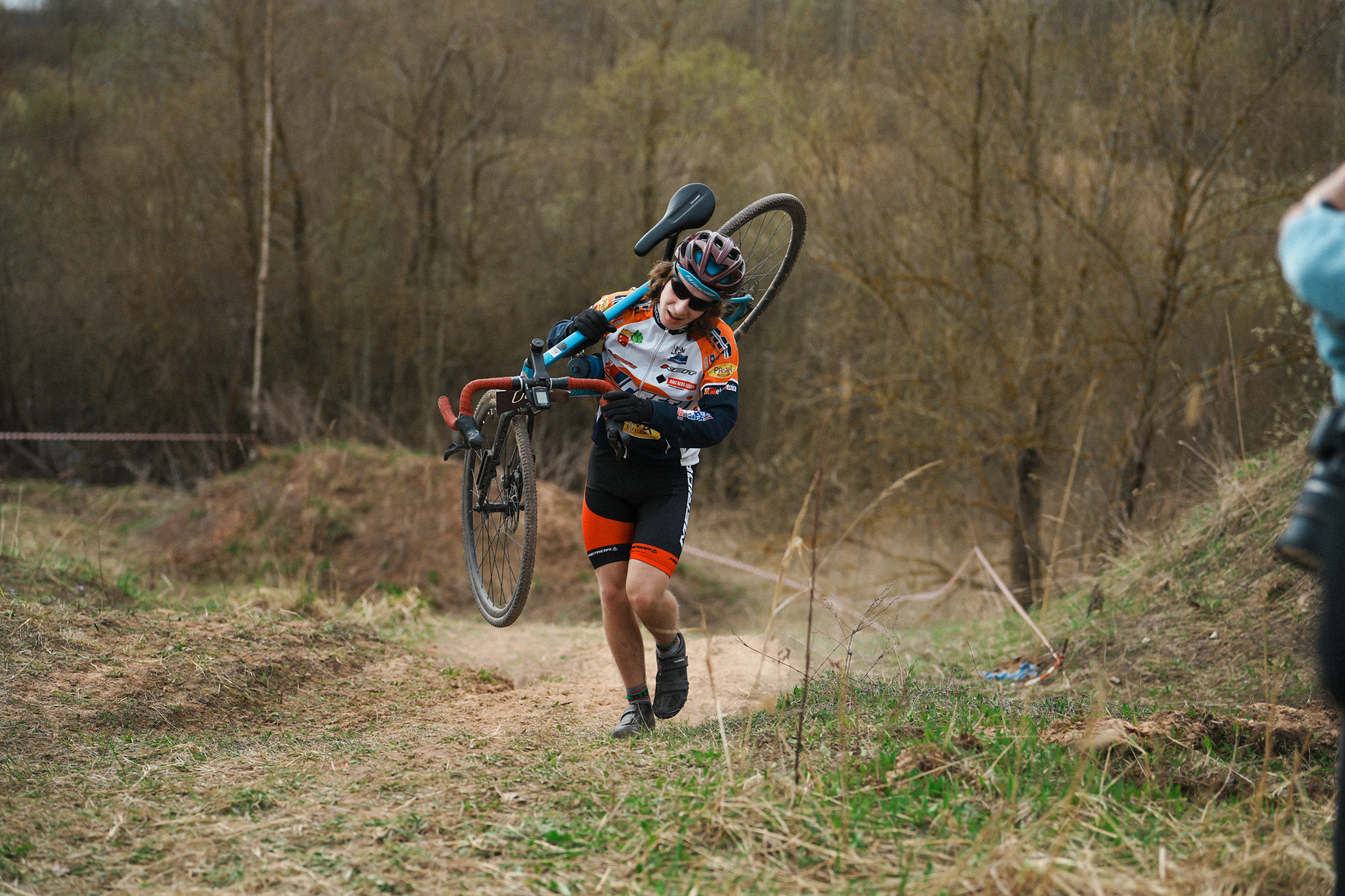 /РЕПОРТАЖ/ Велогонка «ТИПА-ЦИКЛОКРОСС-1» 22.04.2023. Свадебный фотограф Великий Новгород Станислав Кособудский
