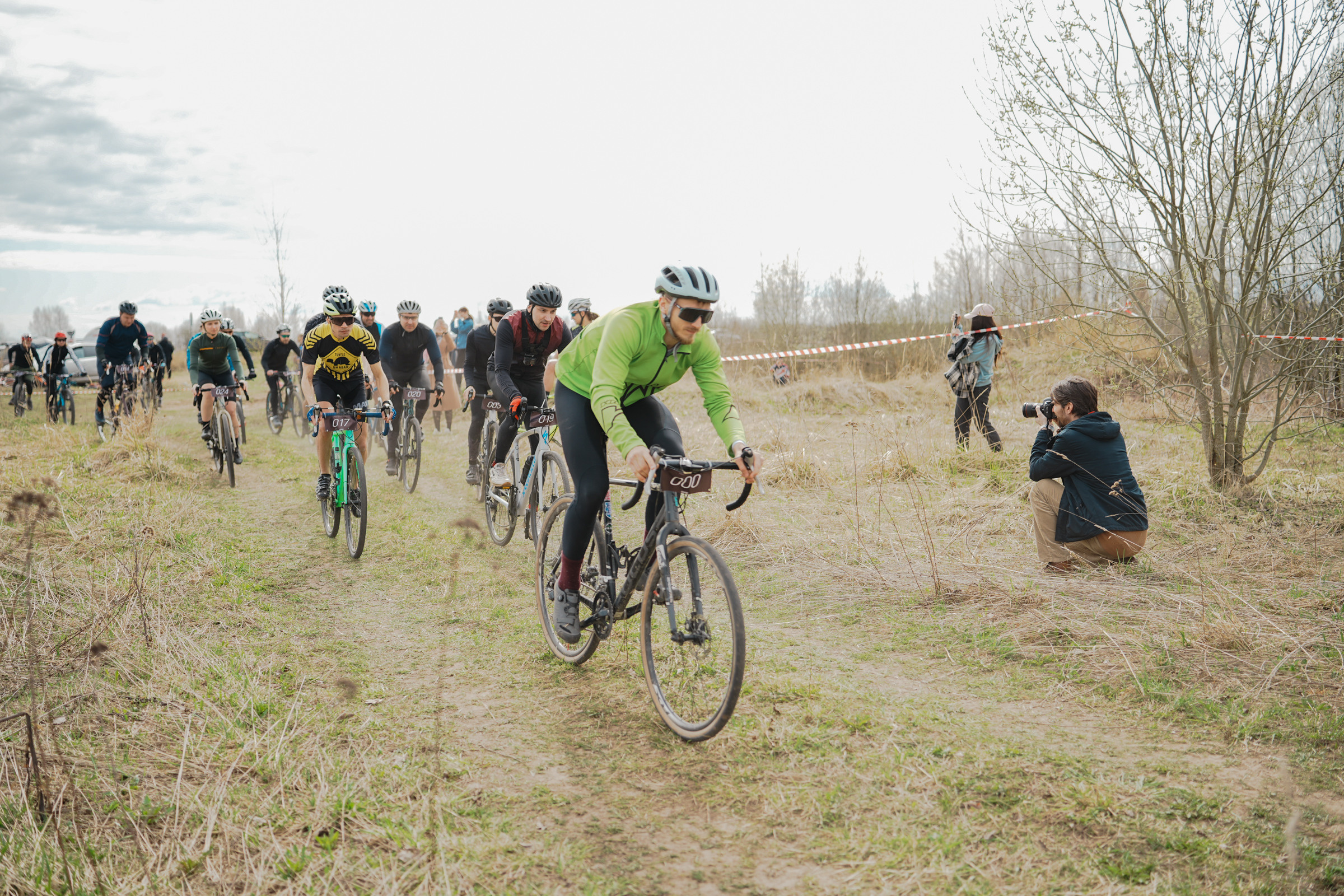 /РЕПОРТАЖ/ Велогонка «ТИПА-ЦИКЛОКРОСС-1» 22.04.2023. Свадебный фотограф Великий Новгород Станислав Кособудский