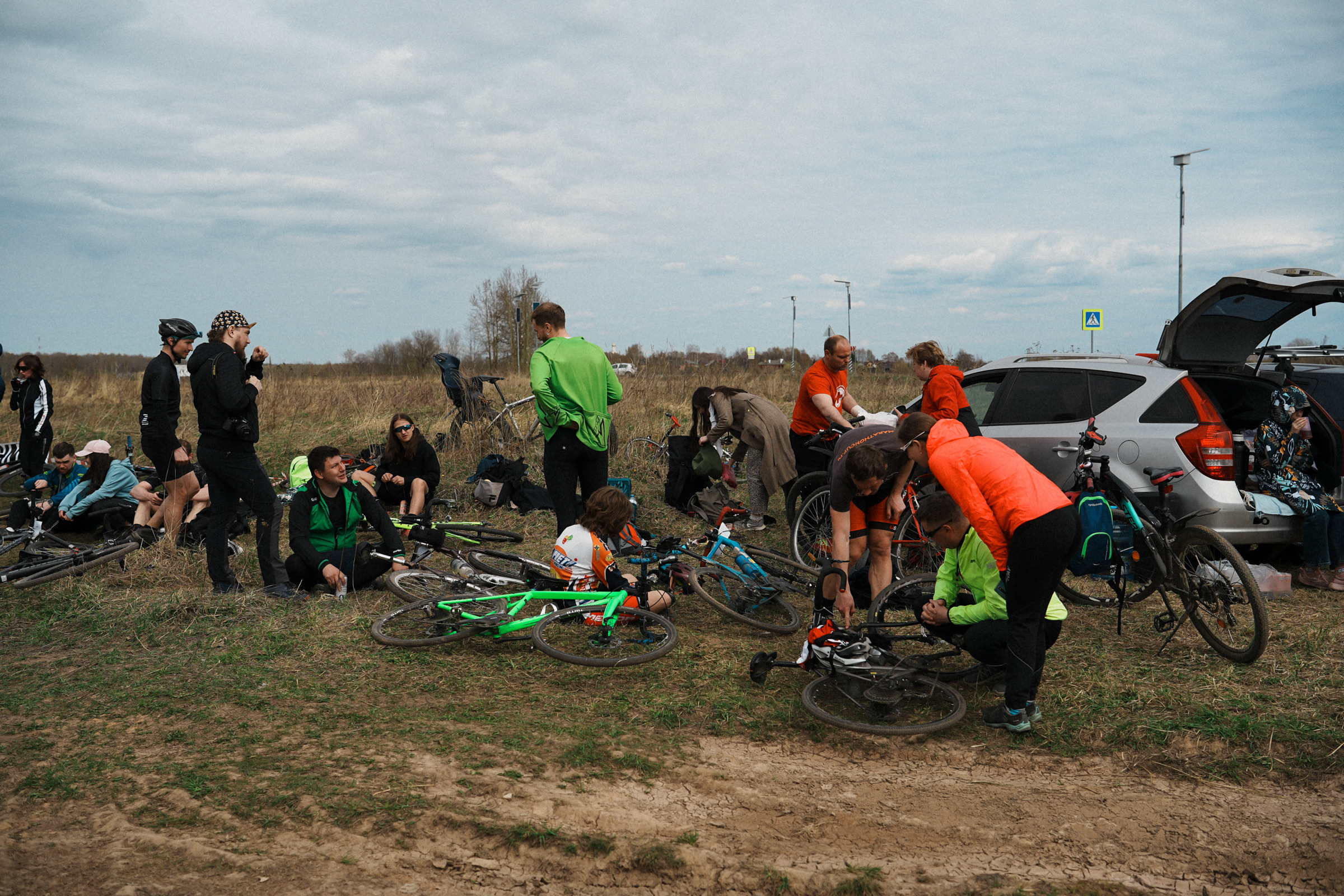 /РЕПОРТАЖ/ Велогонка «ТИПА-ЦИКЛОКРОСС-1» 22.04.2023. Свадебный фотограф Великий Новгород Станислав Кособудский