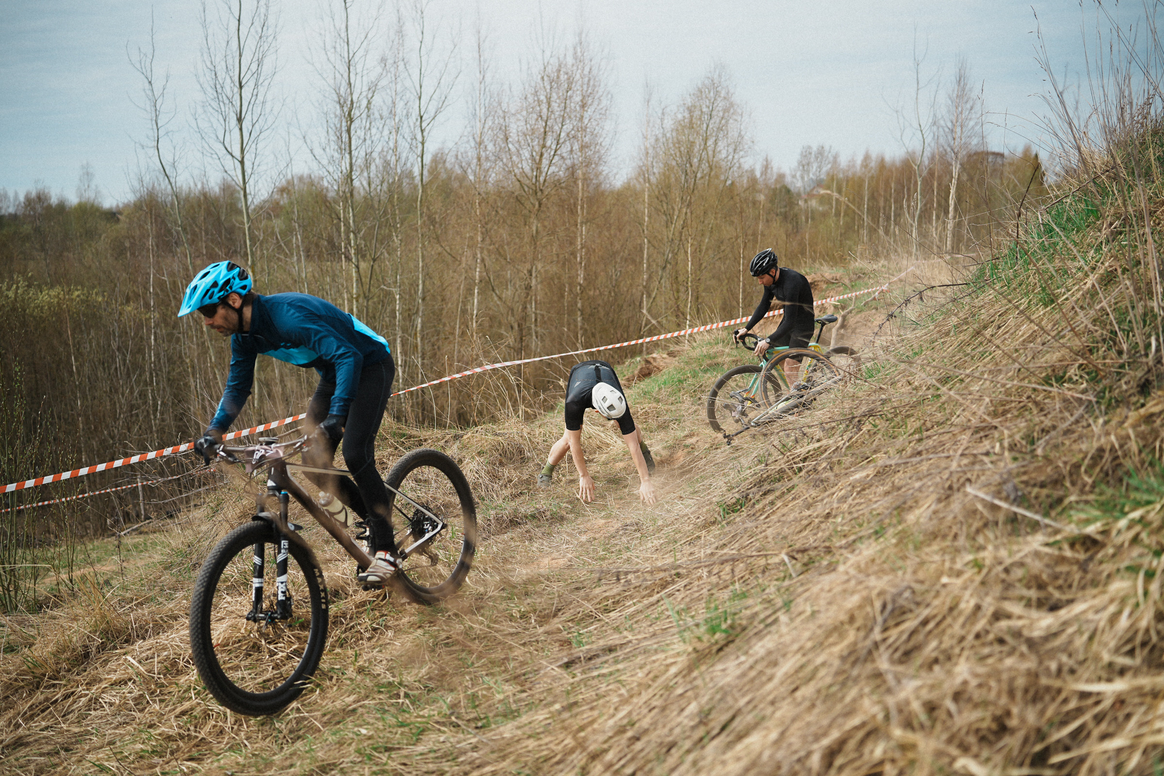 /РЕПОРТАЖ/ Велогонка «ТИПА-ЦИКЛОКРОСС-1» 22.04.2023. Свадебный фотограф Великий Новгород Станислав Кособудский