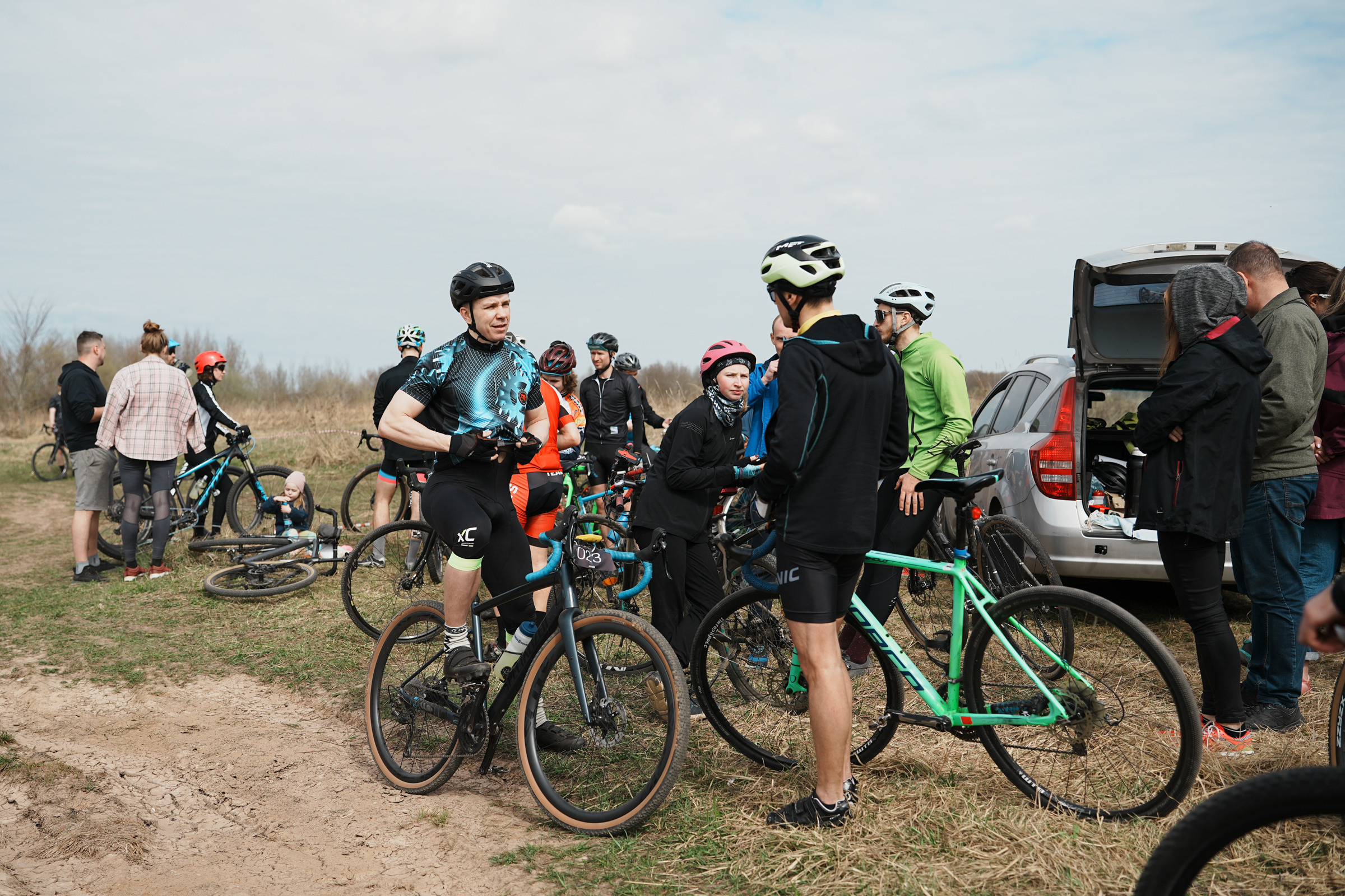 /РЕПОРТАЖ/ Велогонка «ТИПА-ЦИКЛОКРОСС-1» 22.04.2023. Свадебный фотограф Великий Новгород Станислав Кособудский