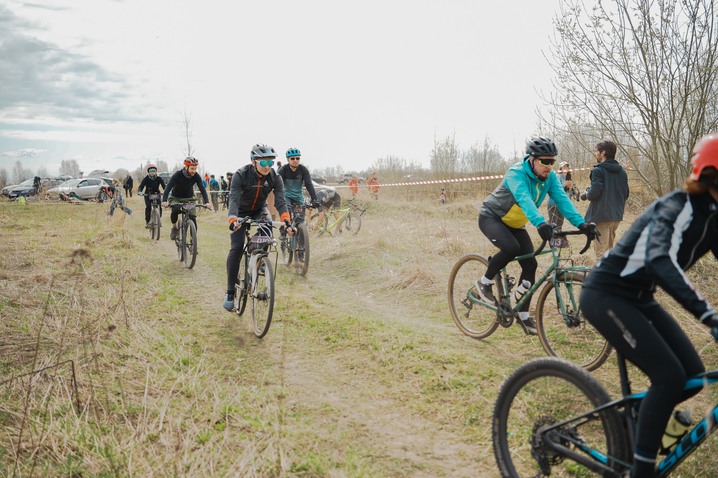 /РЕПОРТАЖ/ Велогонка «ТИПА-ЦИКЛОКРОСС-1» 22.04.2023. Свадебный фотограф Великий Новгород Станислав Кособудский