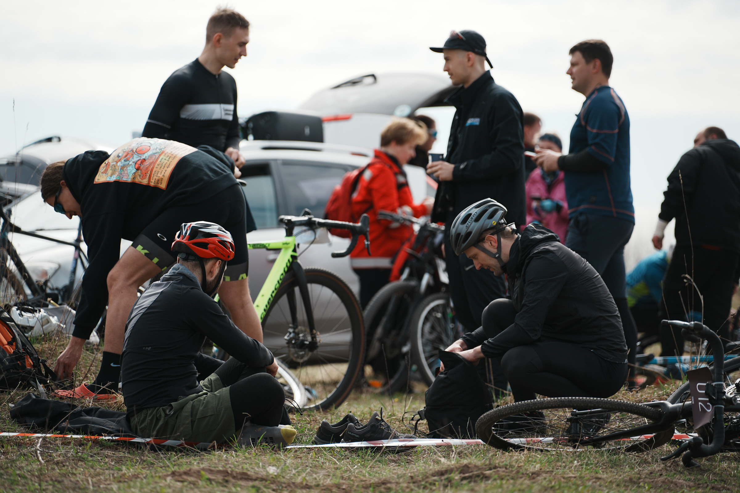/РЕПОРТАЖ/ Велогонка «ТИПА-ЦИКЛОКРОСС-1» 22.04.2023. Свадебный фотограф Великий Новгород Станислав Кособудский