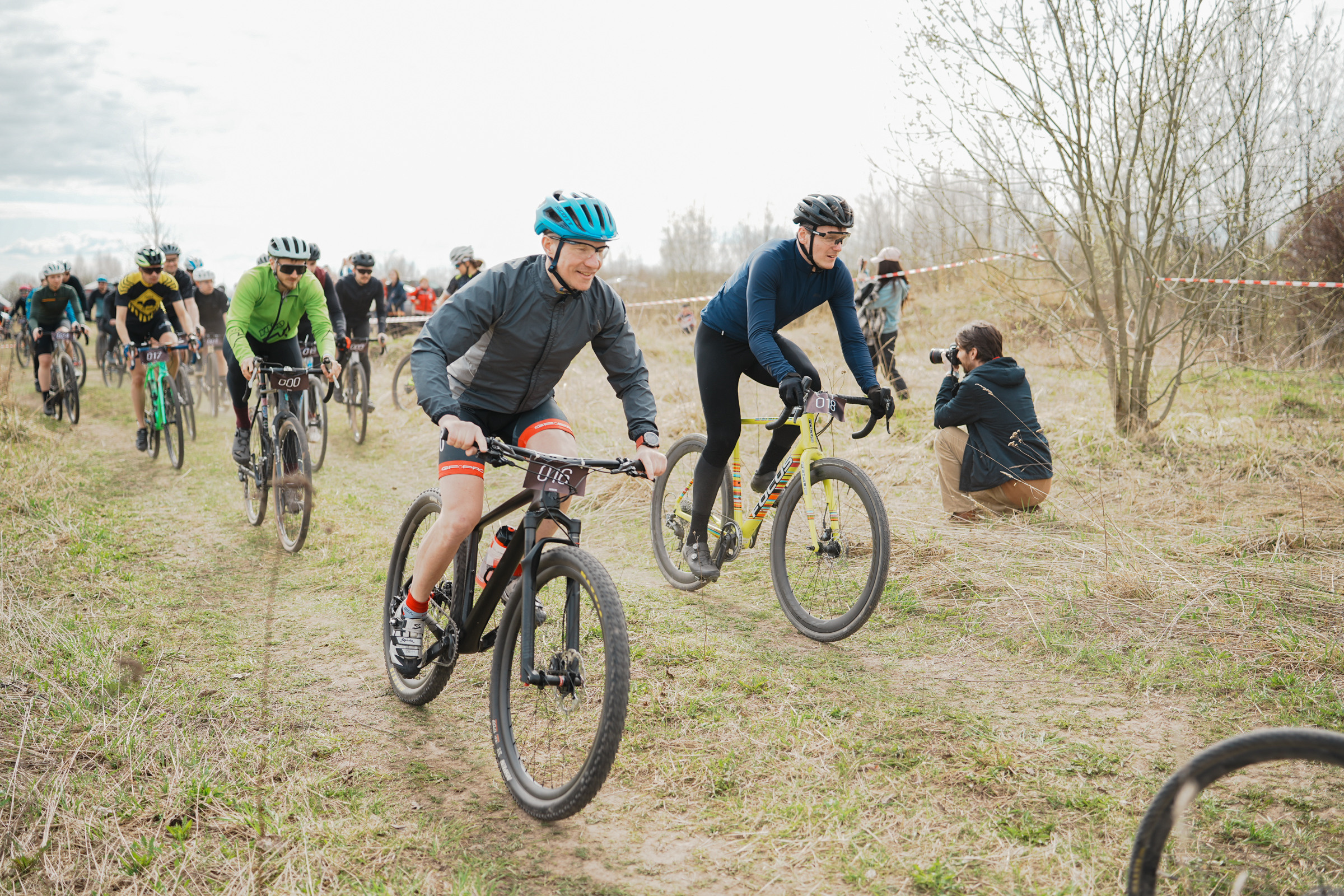 /РЕПОРТАЖ/ Велогонка «ТИПА-ЦИКЛОКРОСС-1» 22.04.2023. Свадебный фотограф Великий Новгород Станислав Кособудский