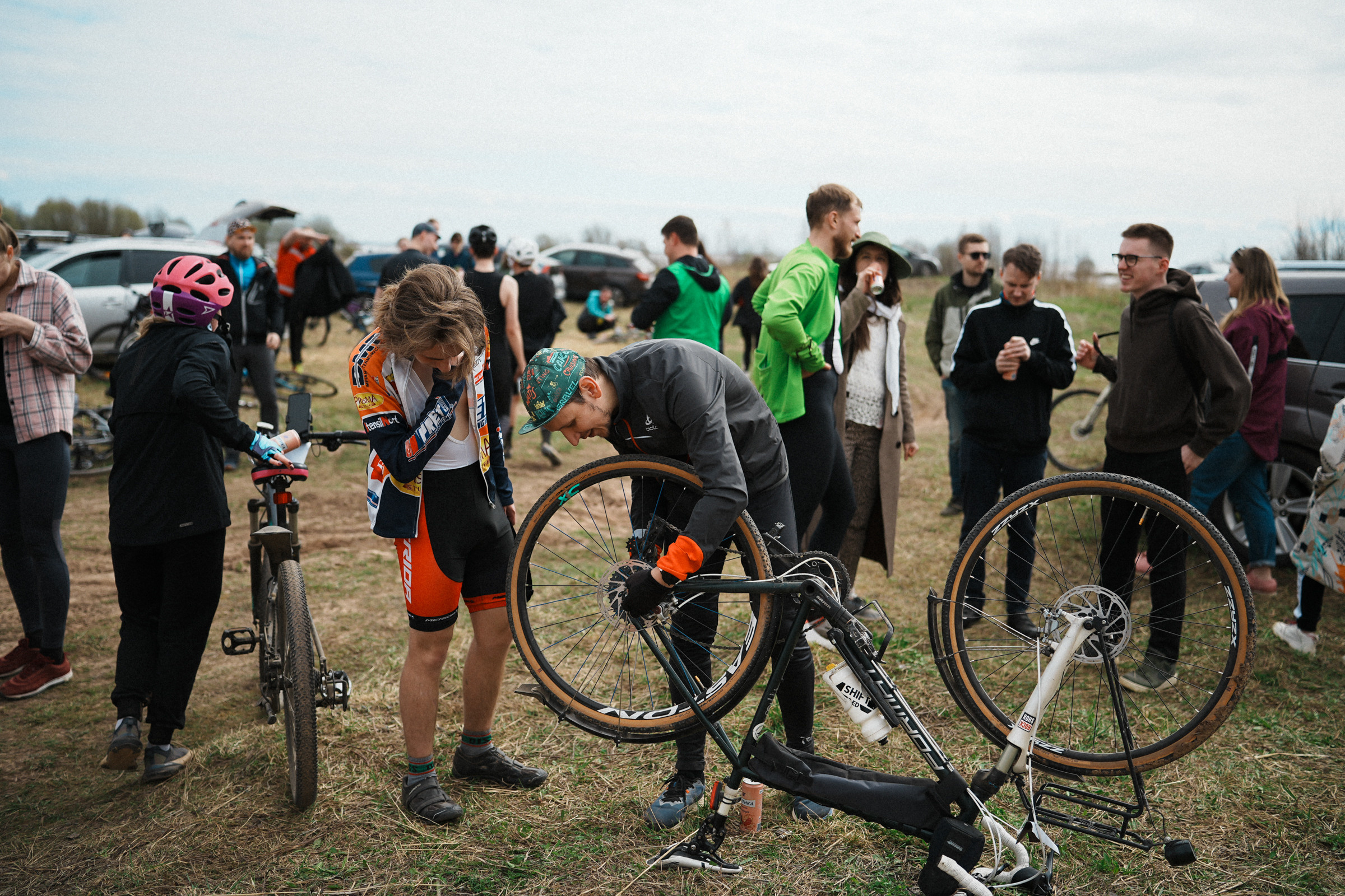 /РЕПОРТАЖ/ Велогонка «ТИПА-ЦИКЛОКРОСС-1» 22.04.2023. Свадебный фотограф Великий Новгород Станислав Кособудский