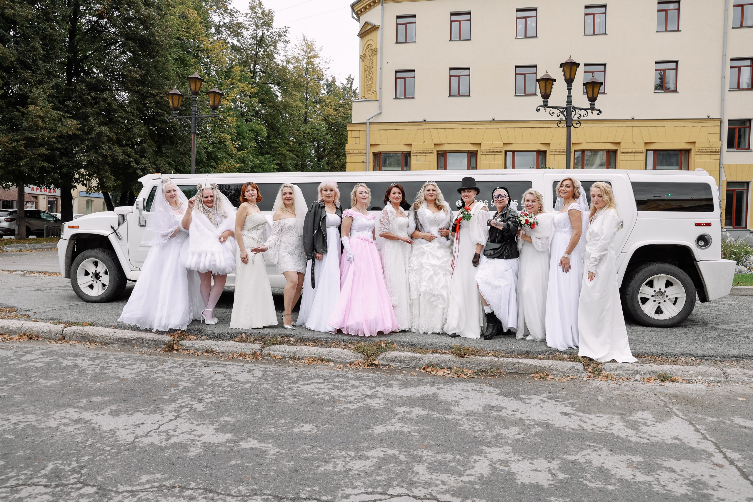 Парад невест. Фотограф Юлия Мальцева