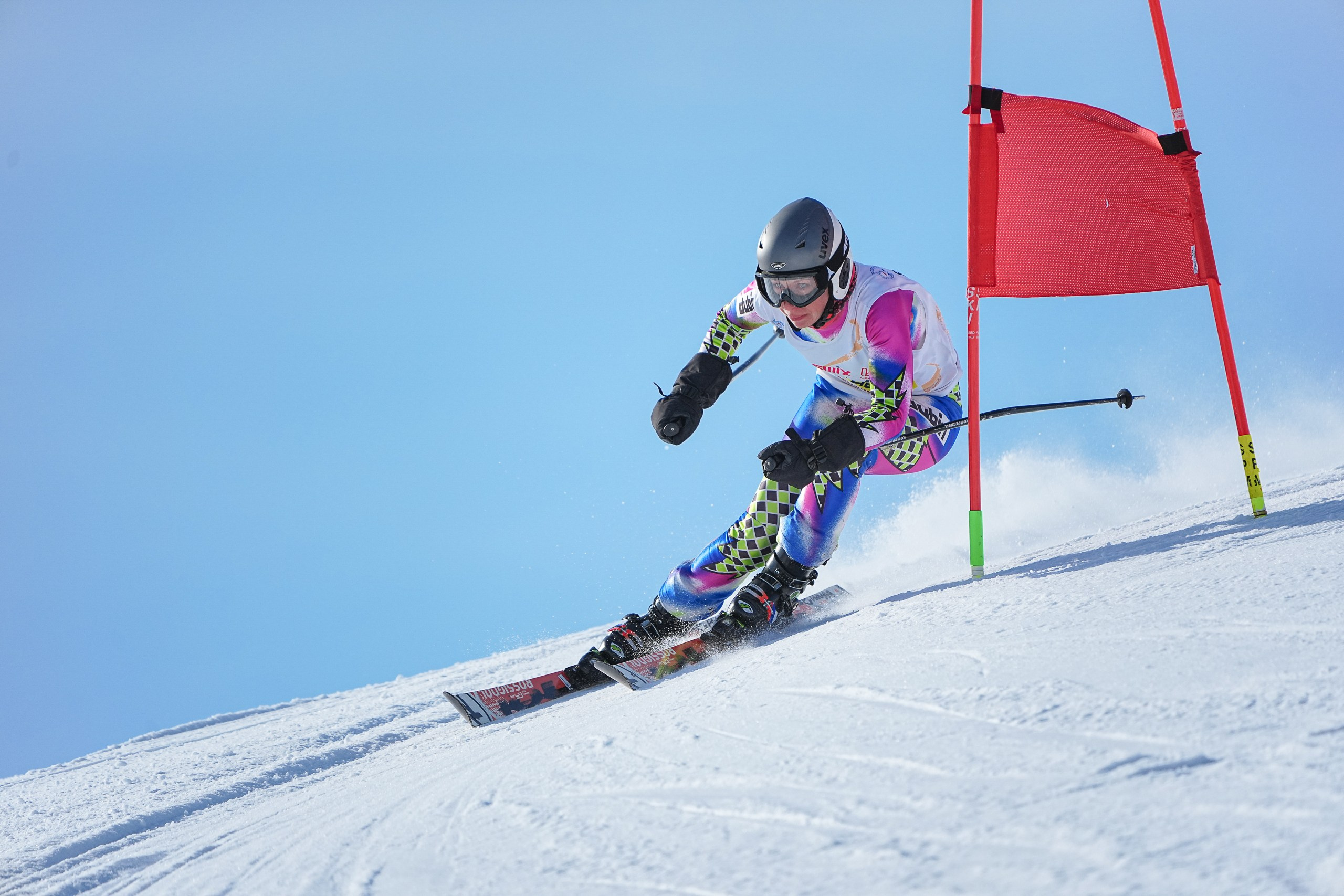 GS (Giant Slalom) - Слалом-гигант. Соревнования по горнолыжному спорту. Московская область, Шуколово