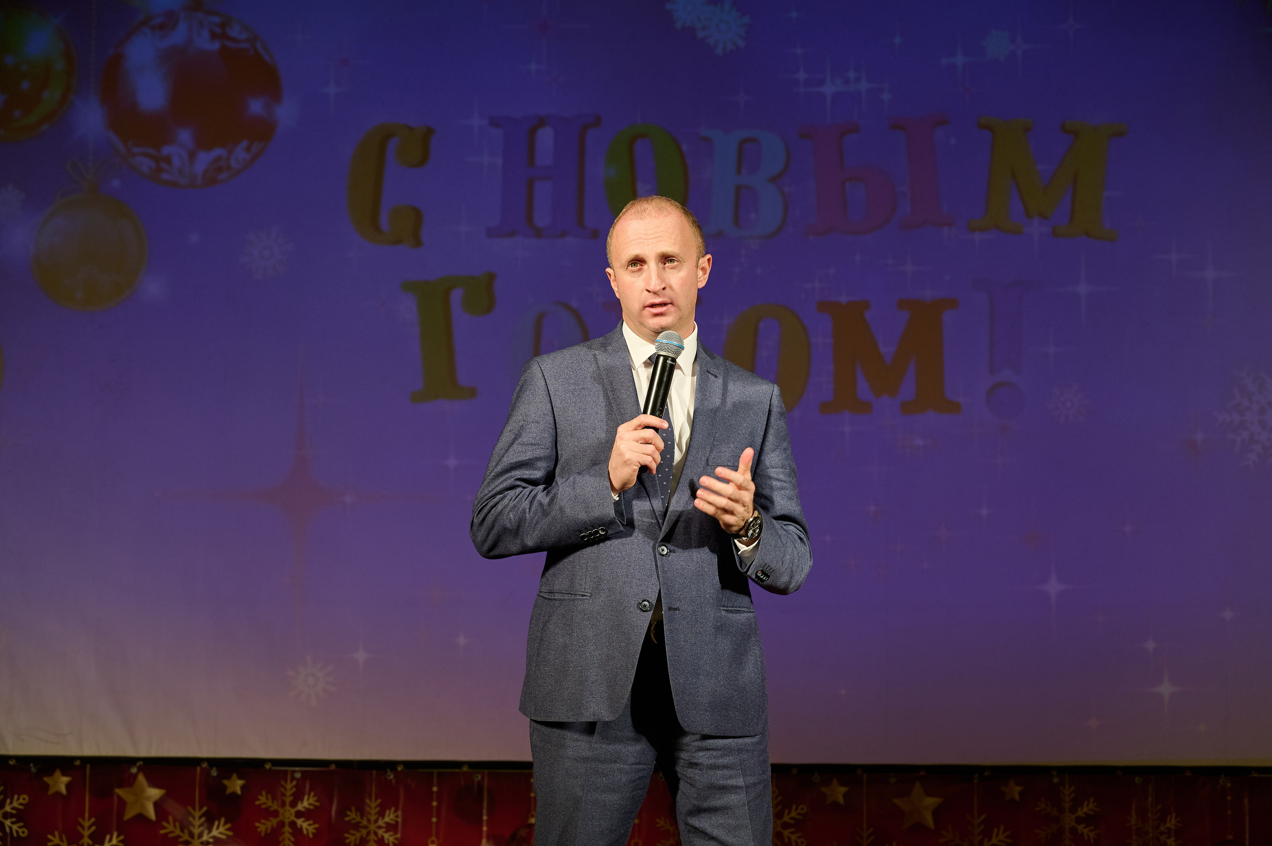 Новогодний концерт. Жизнь курорта Кабардинка в фотографиях