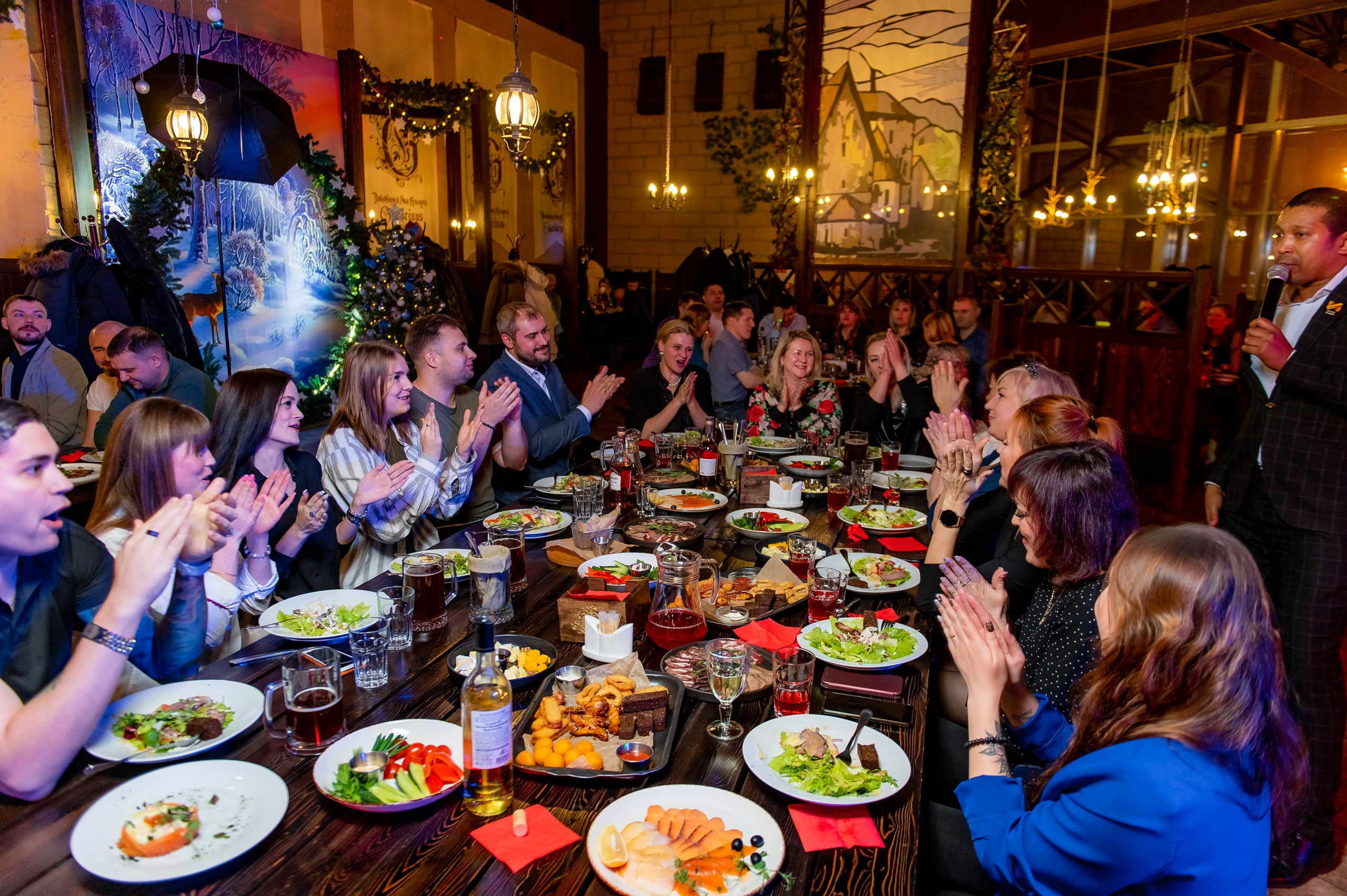 Новогодний корпоратив в пивоварне Яна Гримуса. ProfotoNK