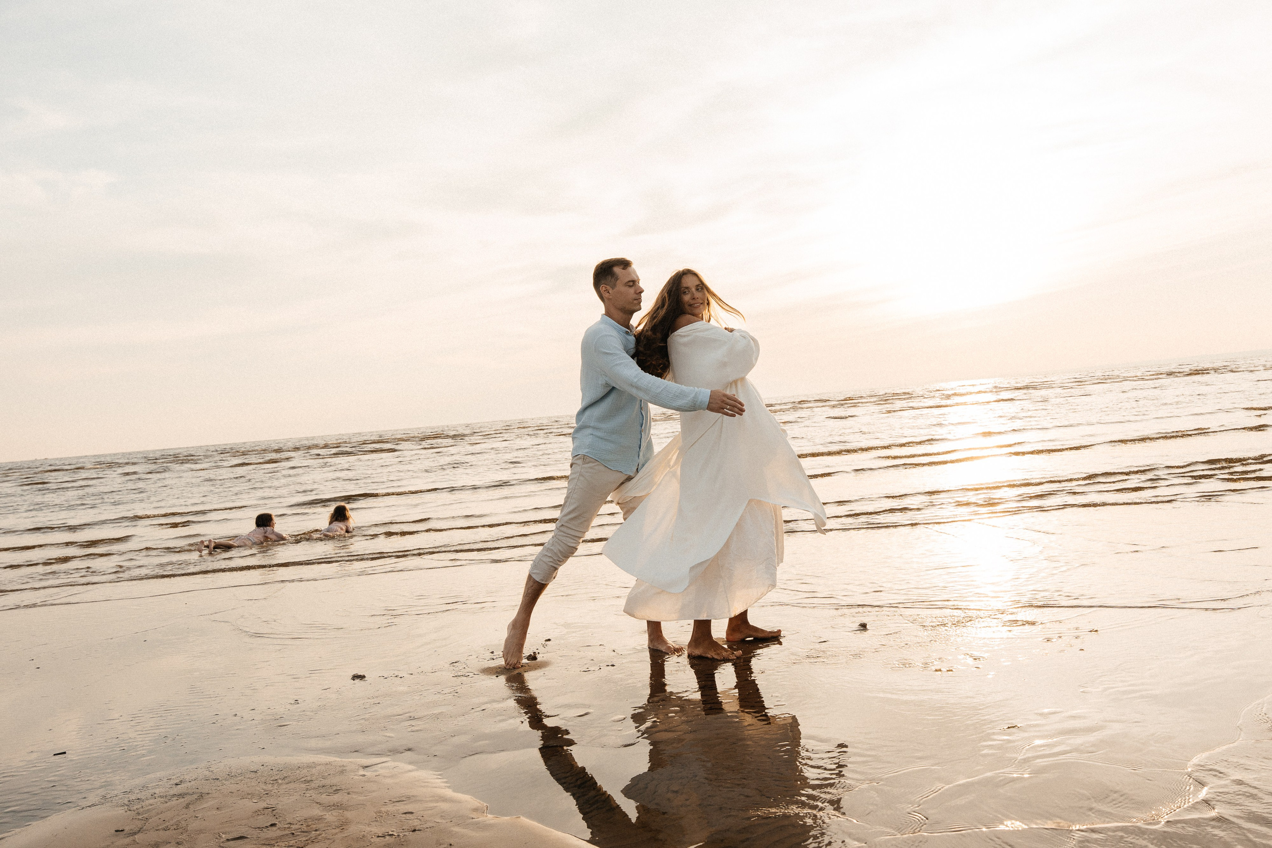 Папа, мама и три дочки. Семейный фотограф в Санкт-Петербурге Виталия Белова