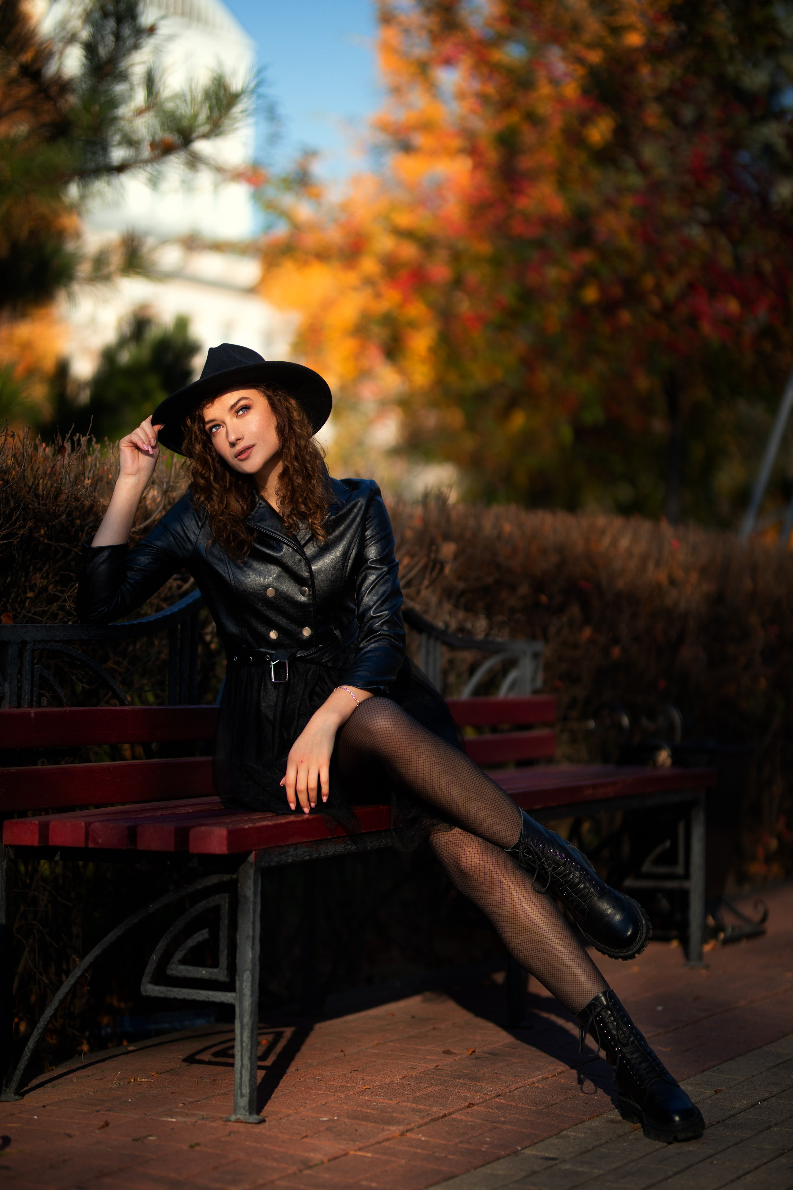 Осенняя фотосъемка в парке с Анастасией в формате для «себя»