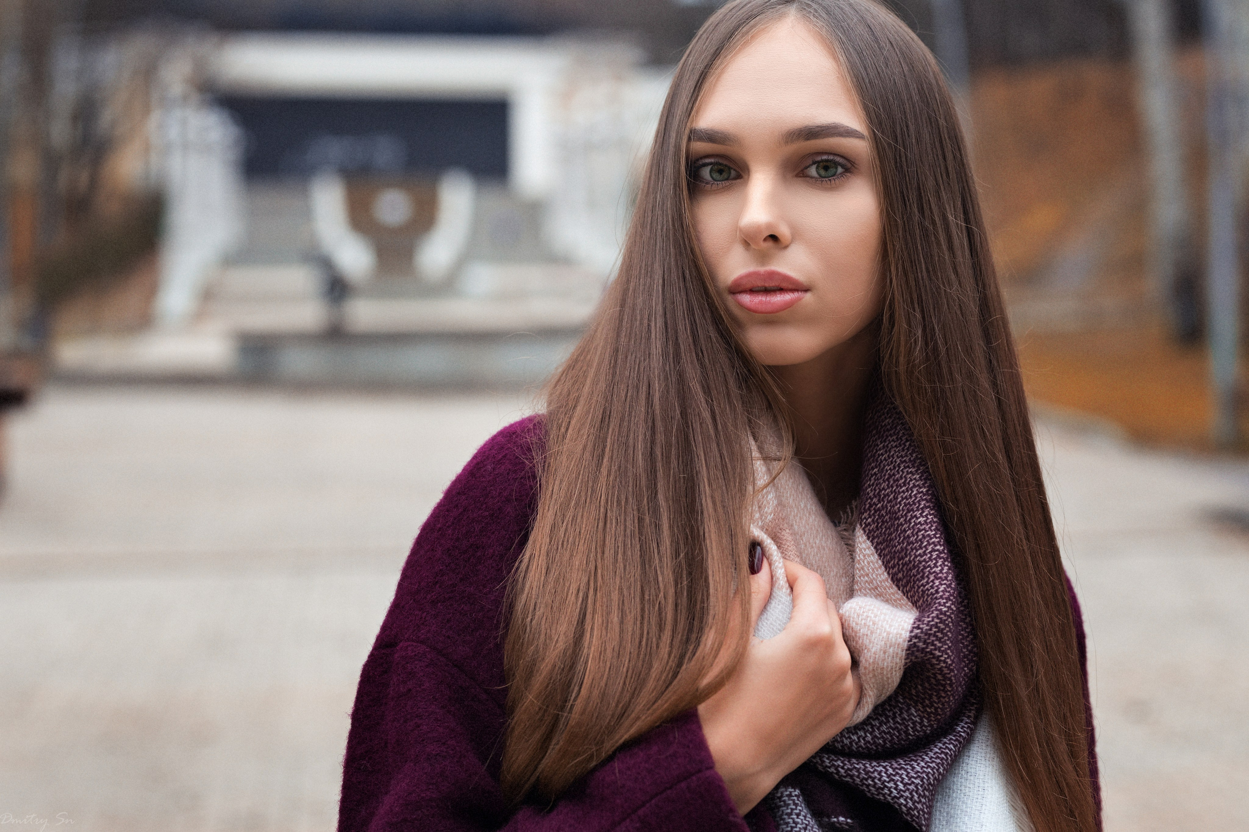 Осенняя фотосъемка с Марией в парке