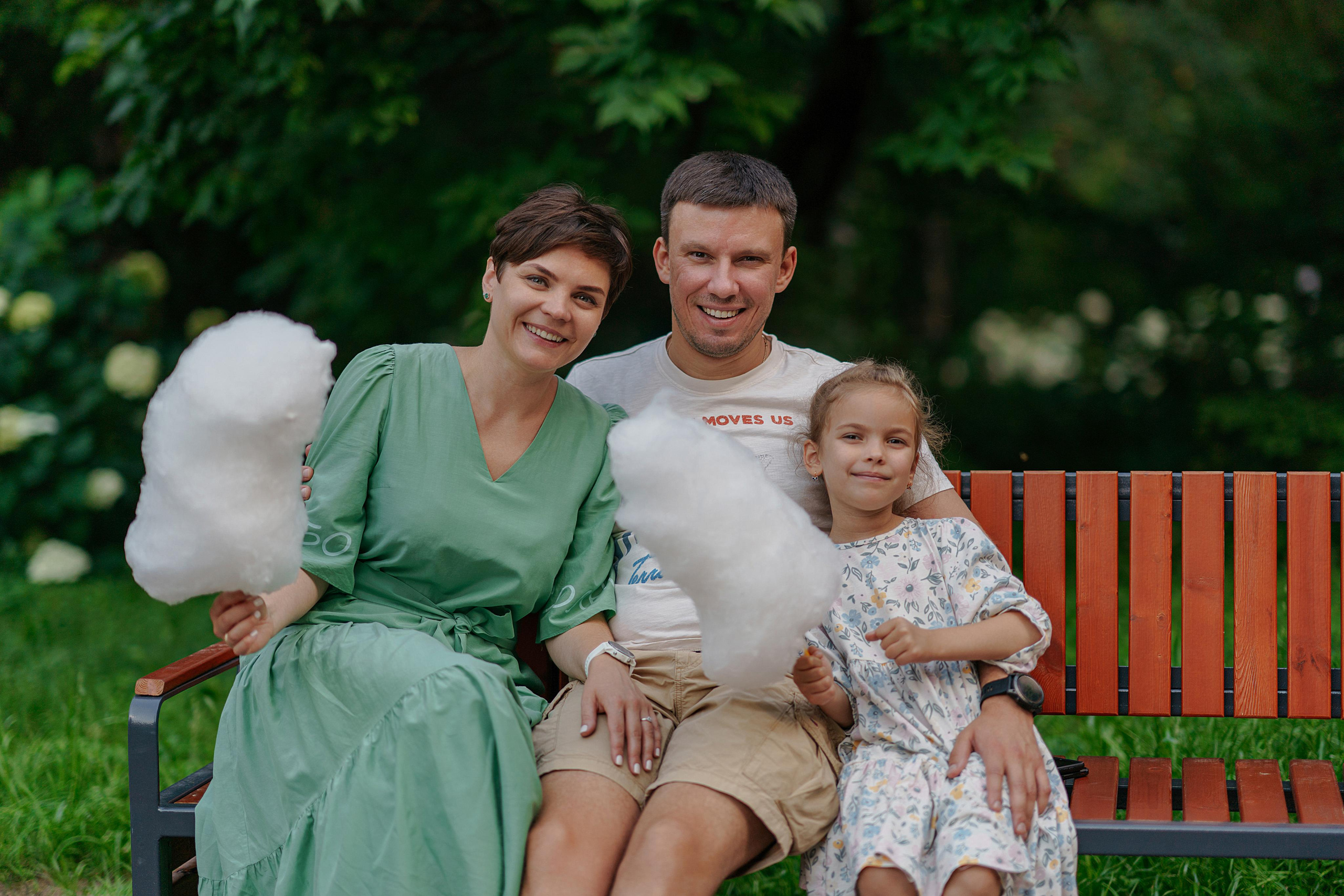 Семейная фотосессия в Сокольниках. Свадебный фотограф