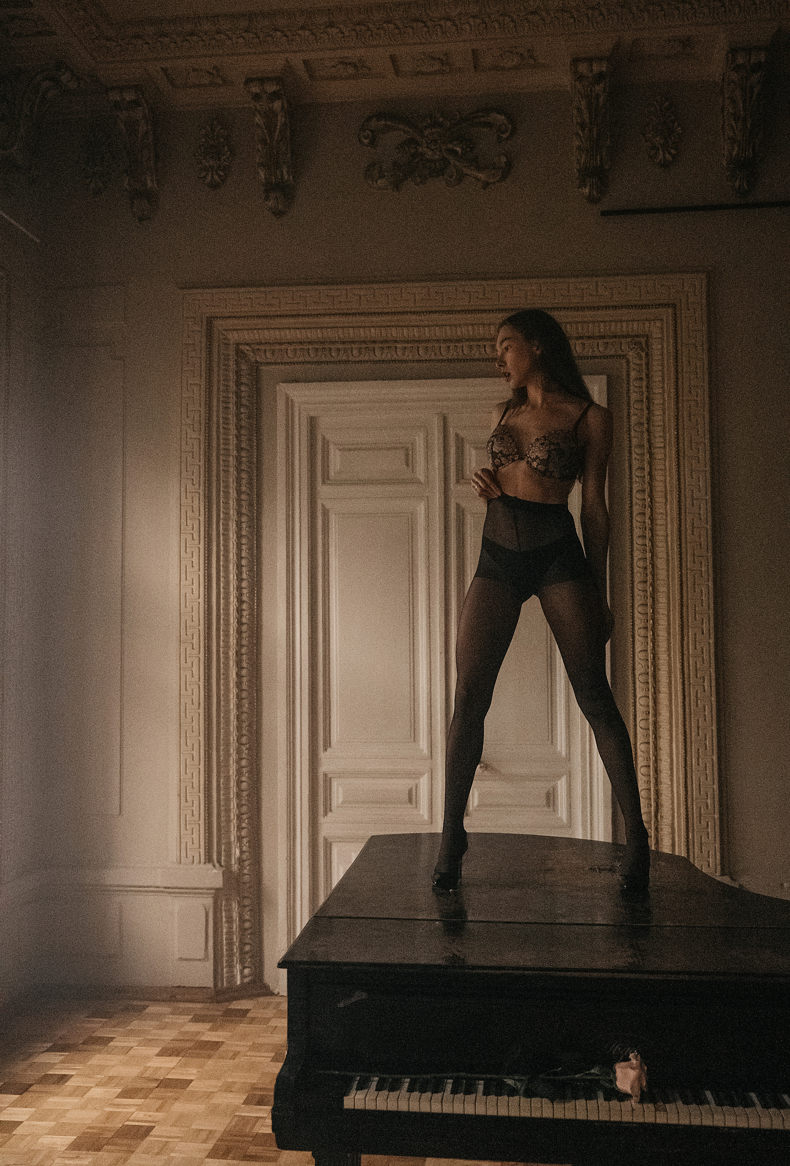 Фотосессия с роялем. Свадебный фотограф