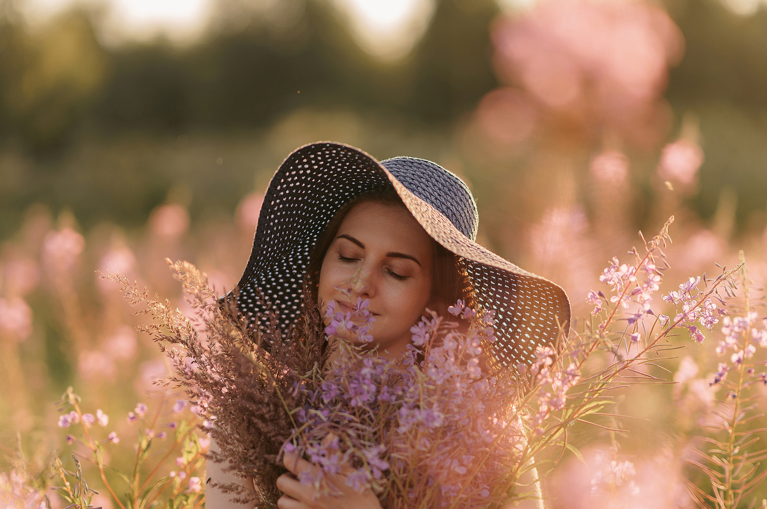 Фотосессия в поле