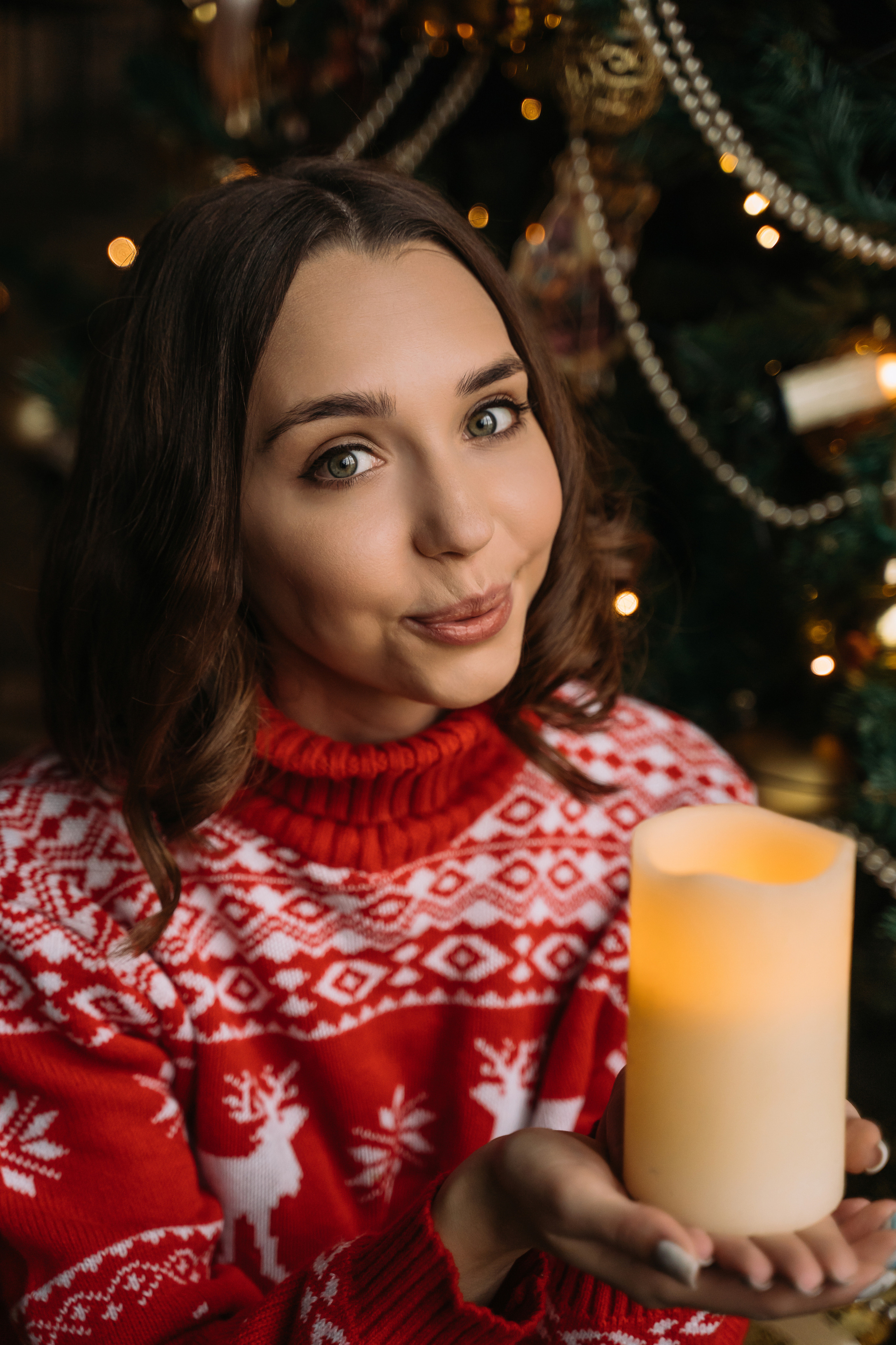 Таня новогодняя фотосессия. Свадебный фотограф