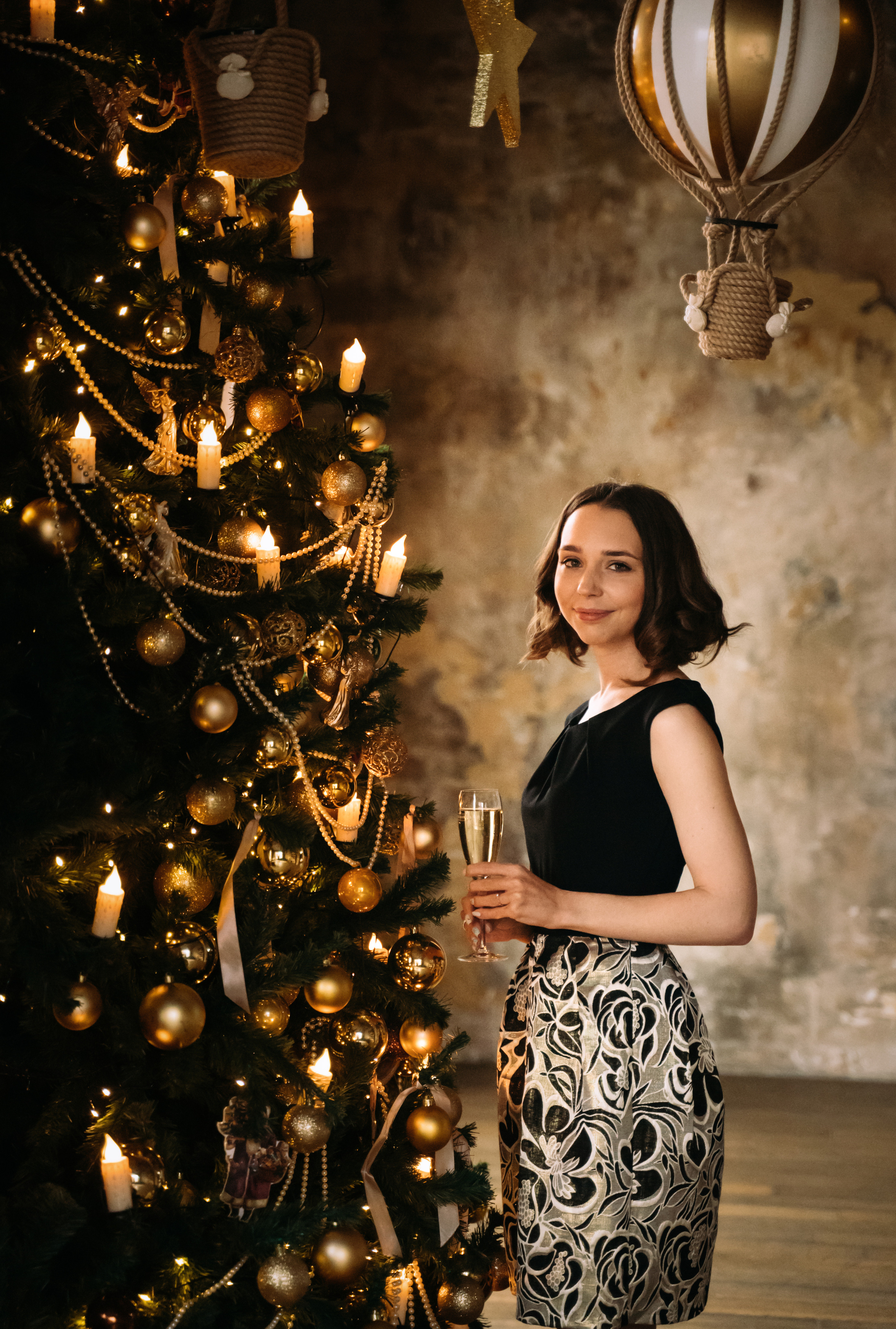 Таня новогодняя фотосессия. Свадебный фотограф