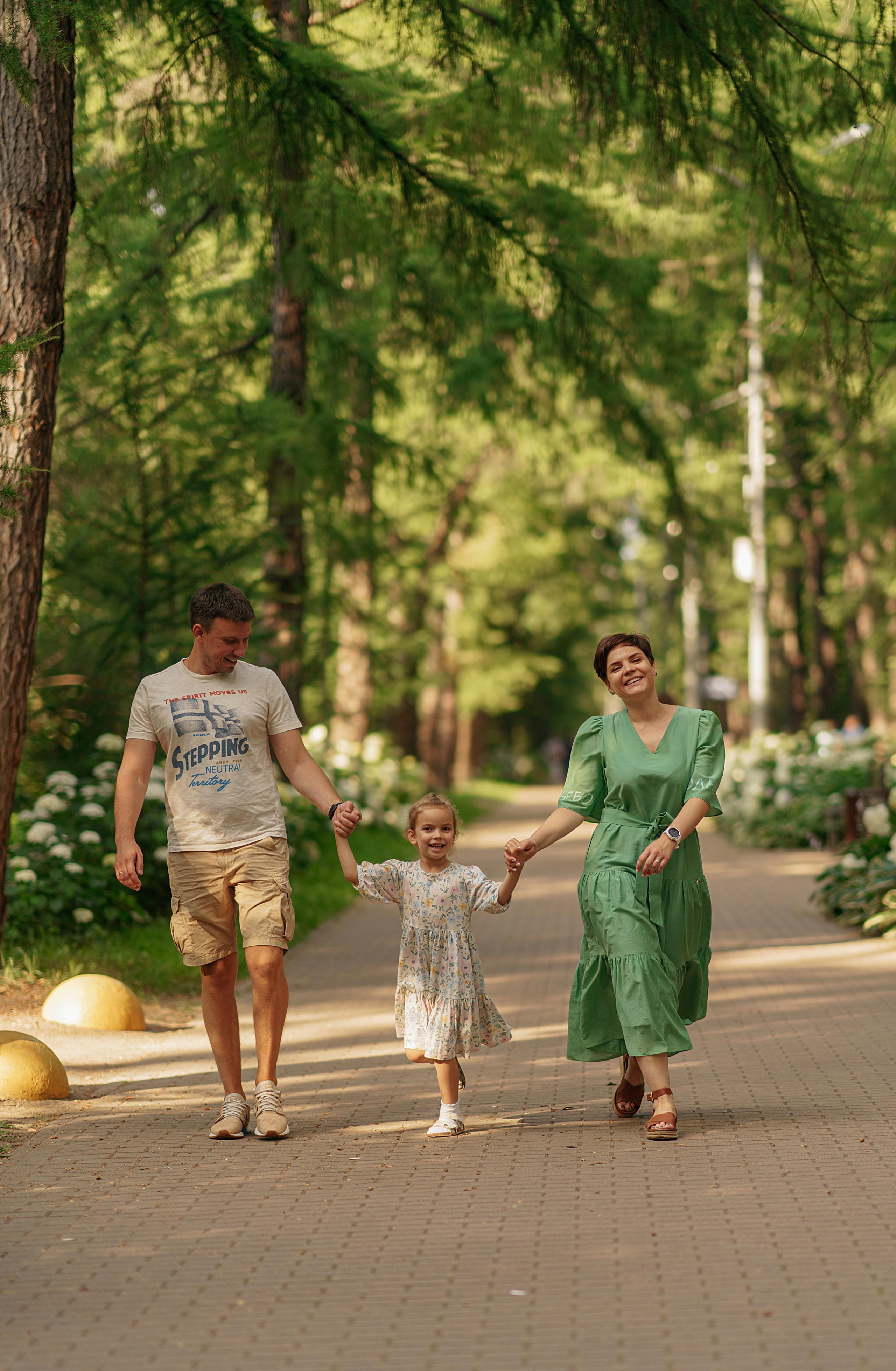 Семейная фотосессия в Сокольниках. Свадебный фотограф