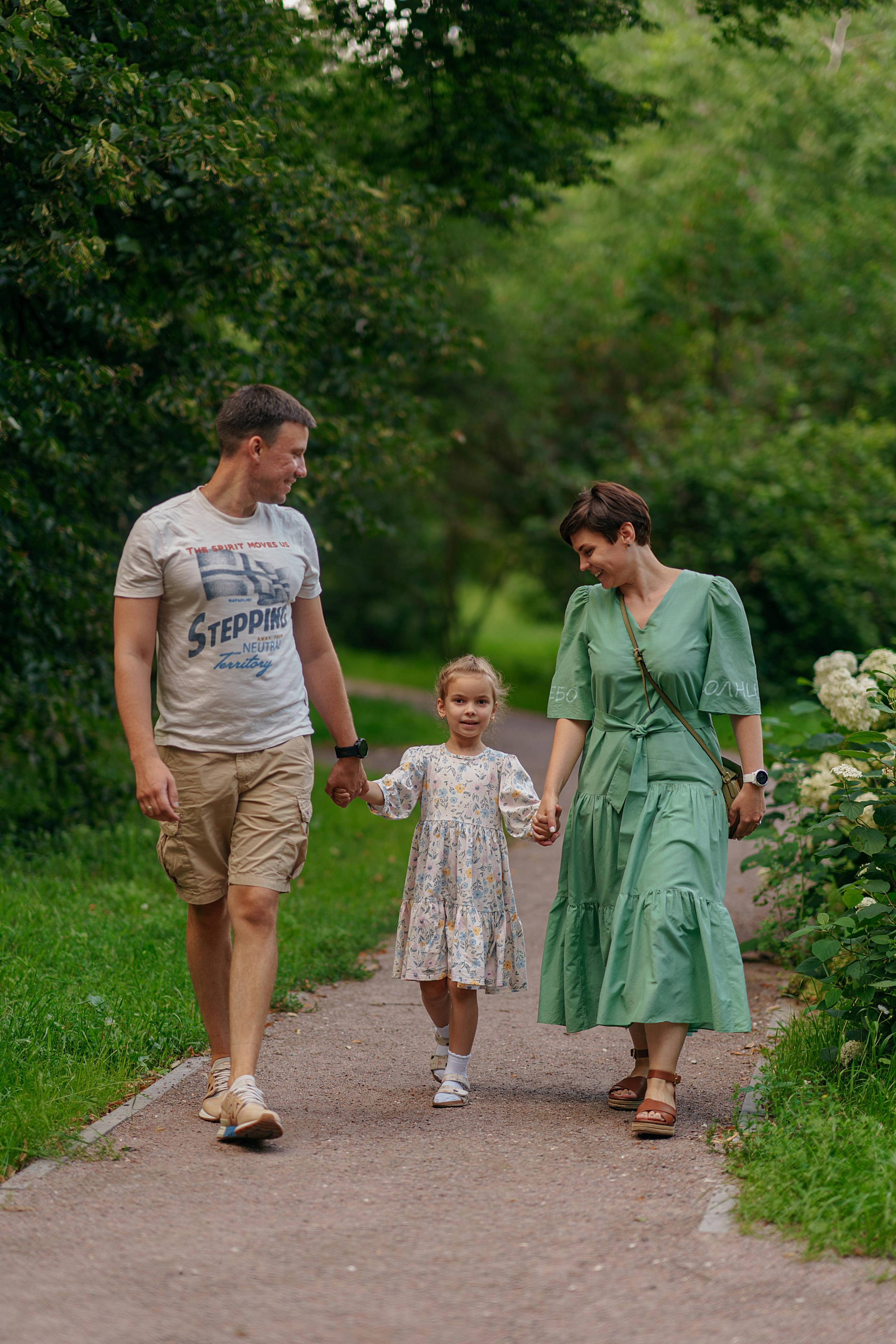 Семейная фотосессия в Сокольниках. Свадебный фотограф
