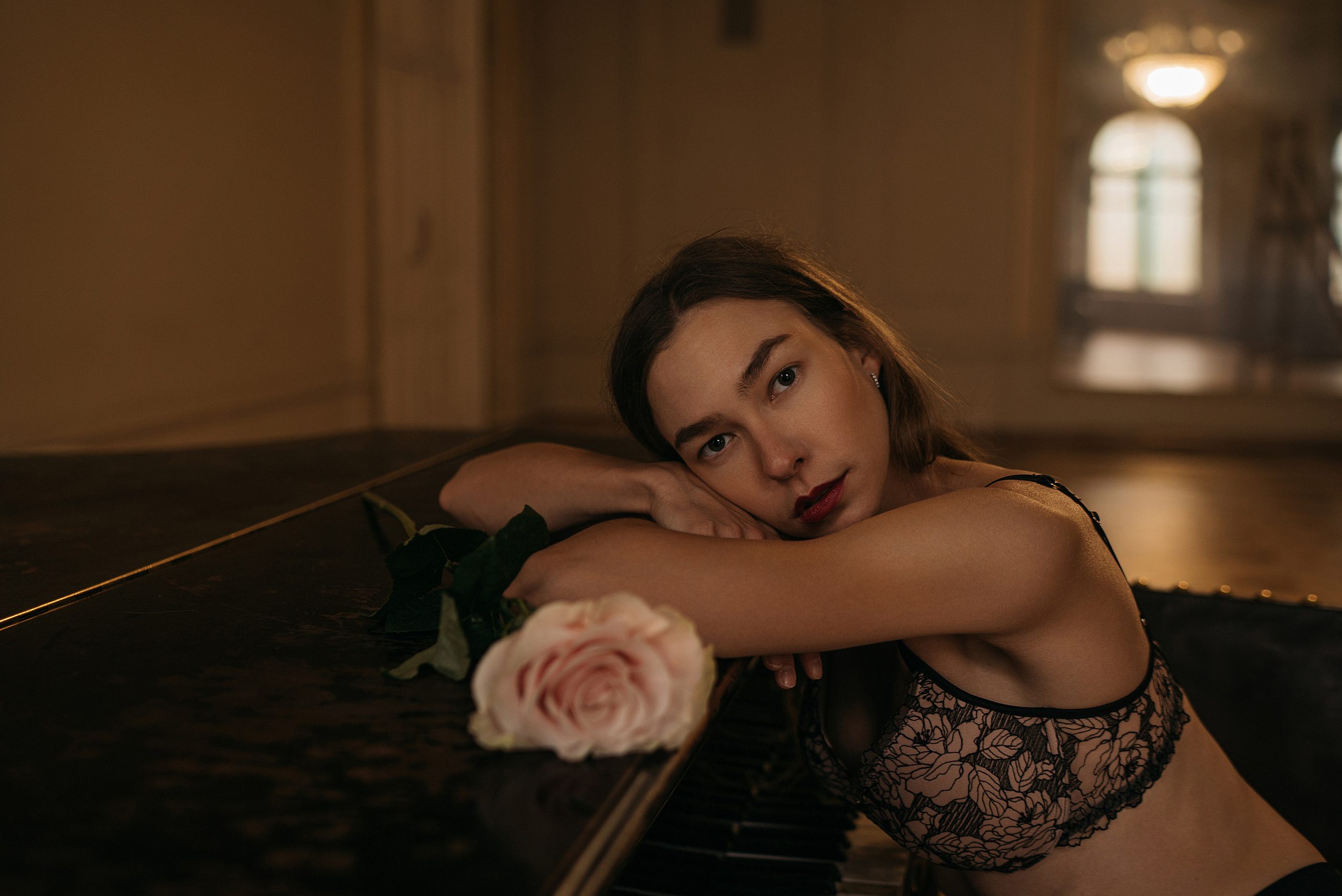 Фотосессия с роялем. Свадебный фотограф