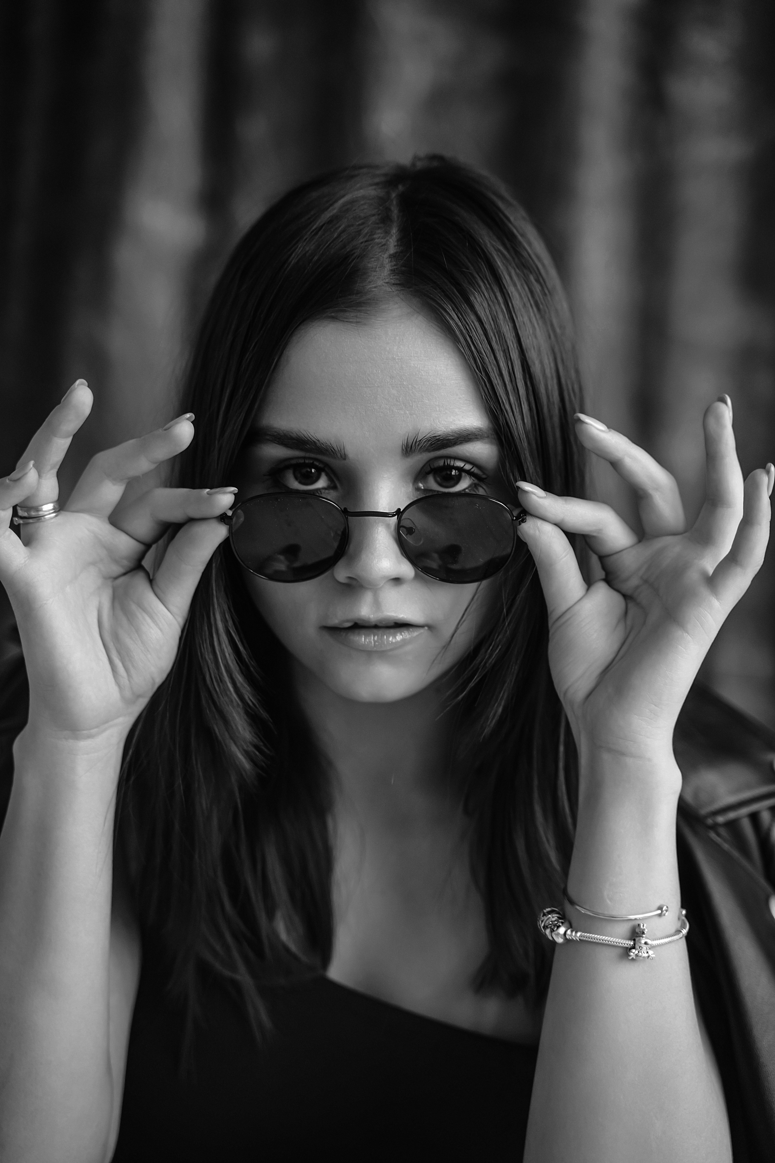 Ч/б портреты в студии. Свадебный фотограф