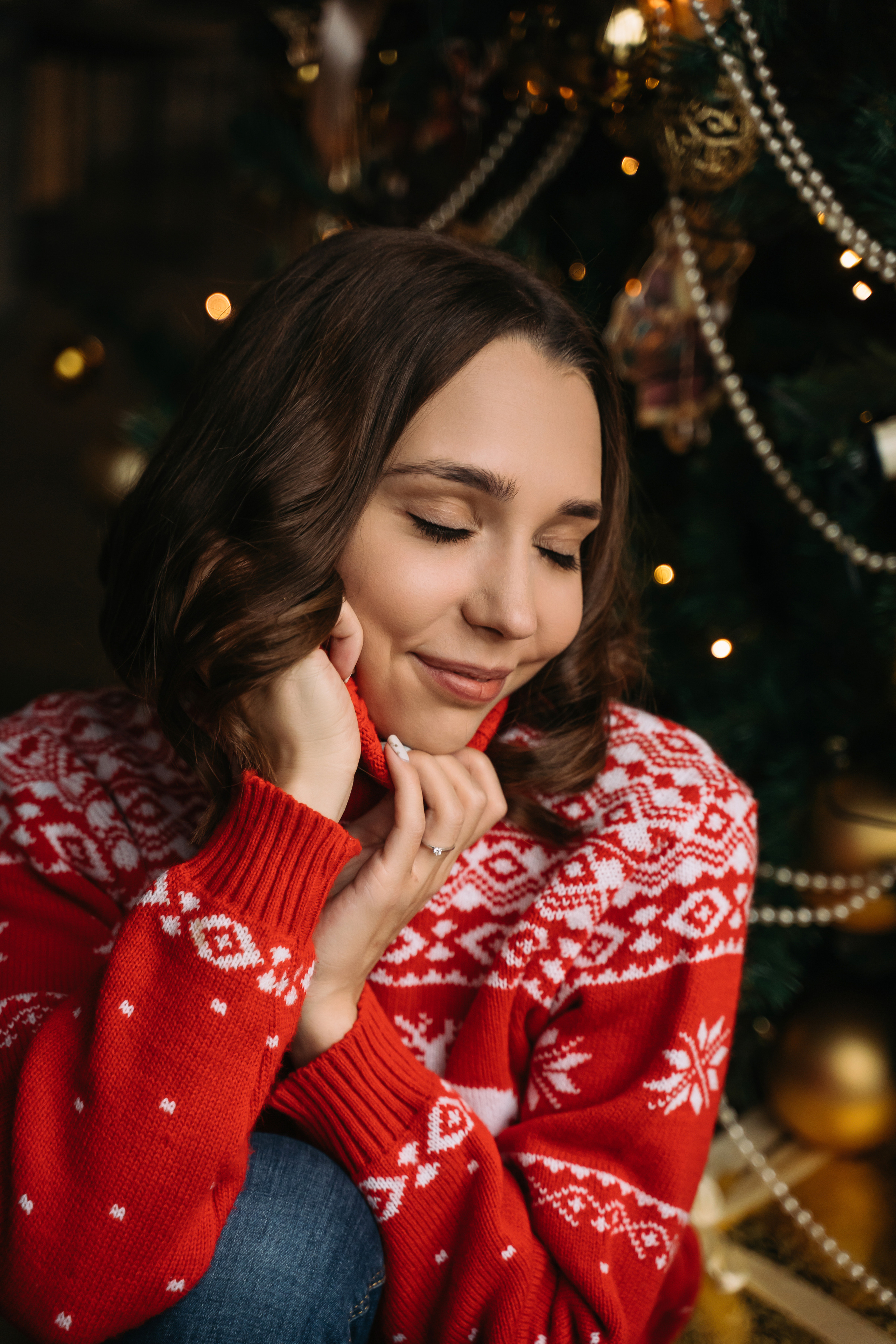 Таня новогодняя фотосессия. Свадебный фотограф