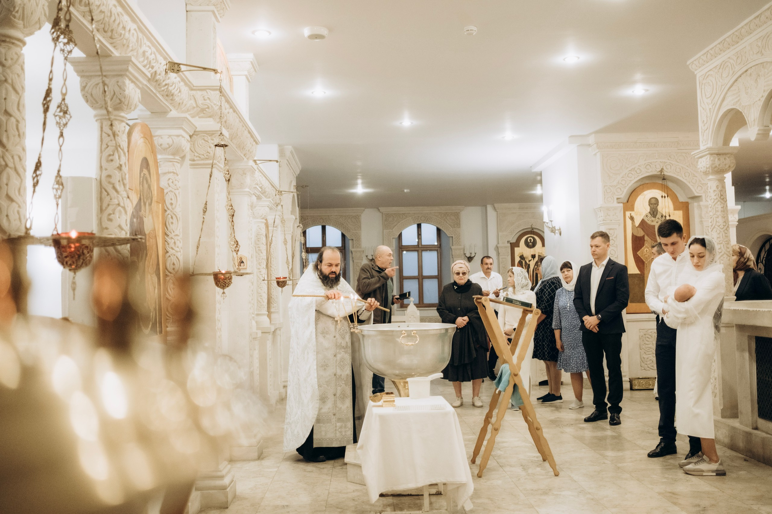 Крещение в Соборе Георгия Победоносца. Главная