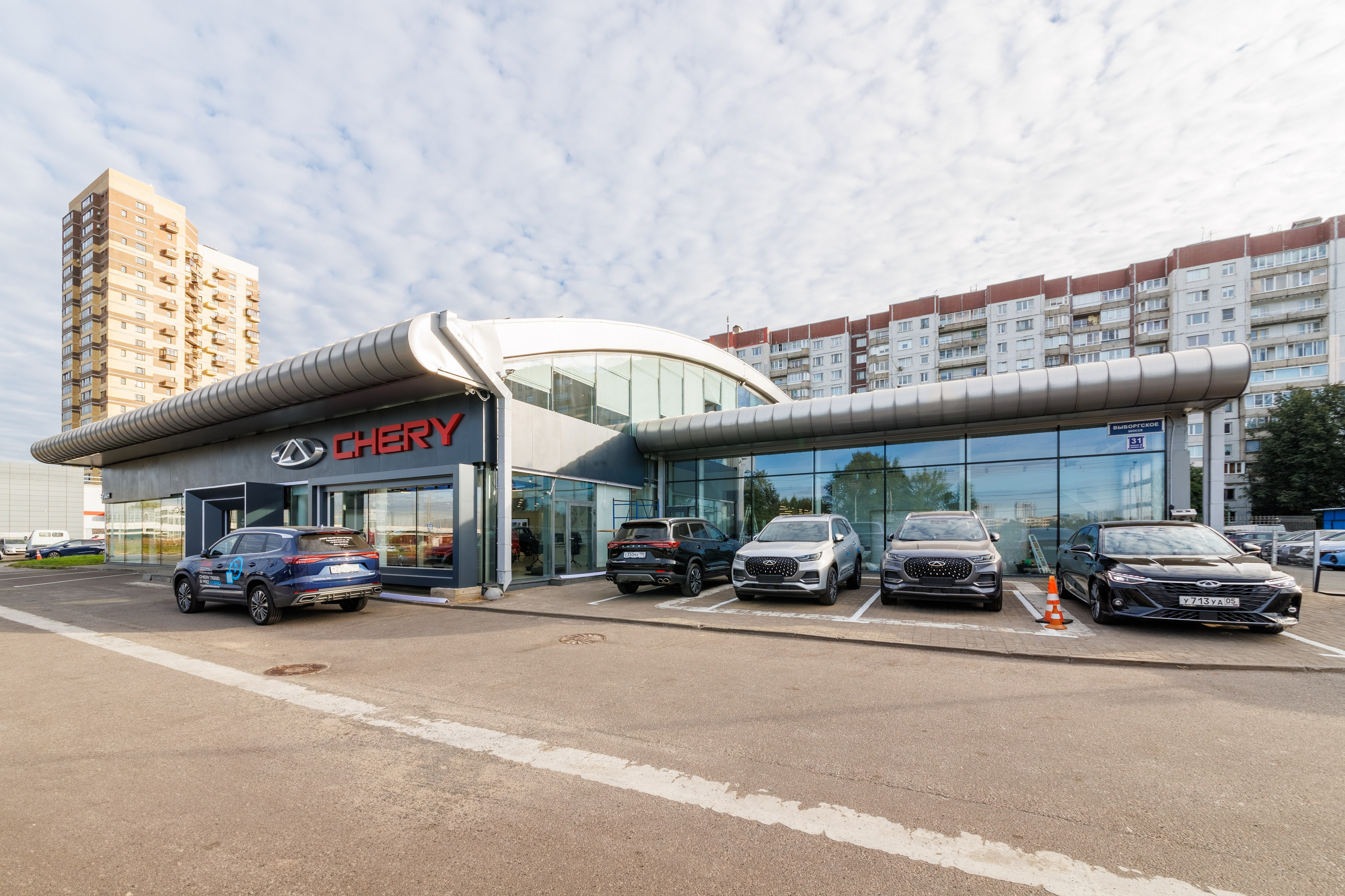 Фото для автомобильного дилерского центра в СПб