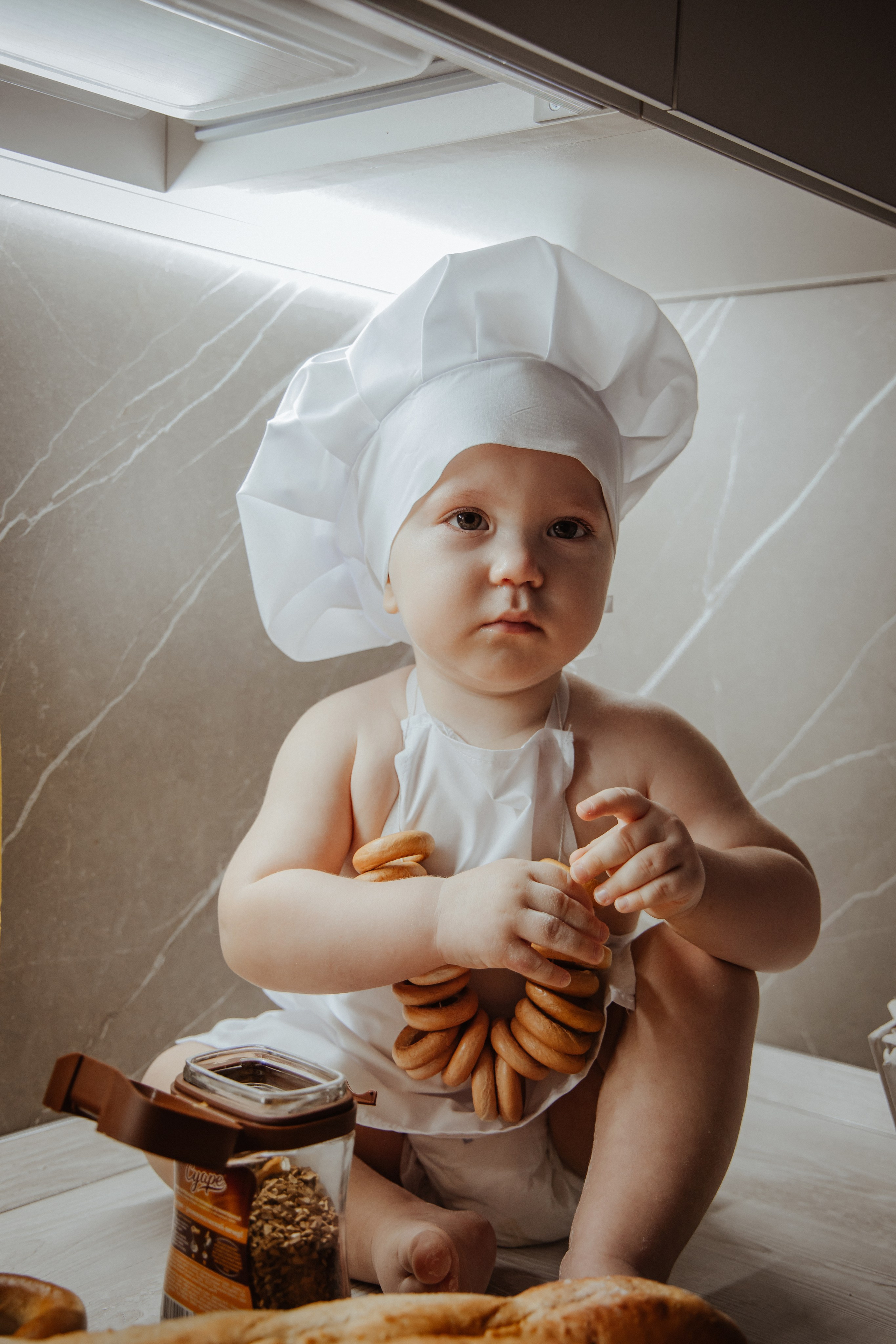 Поварята. Евгения Горбунова фотограф новорожденных в Новом Уренгое