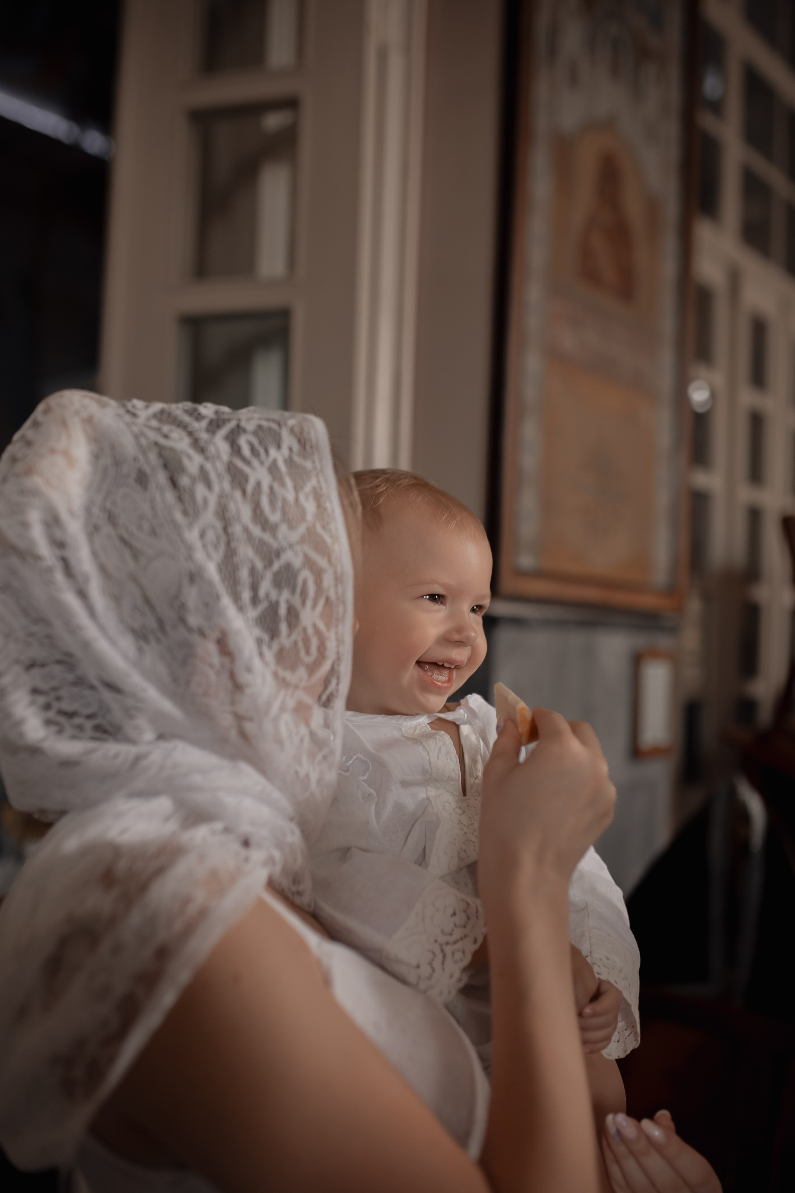 Крещение Алисы и Ксении. Фотограф на Крещение и Венчание в Ташкенте