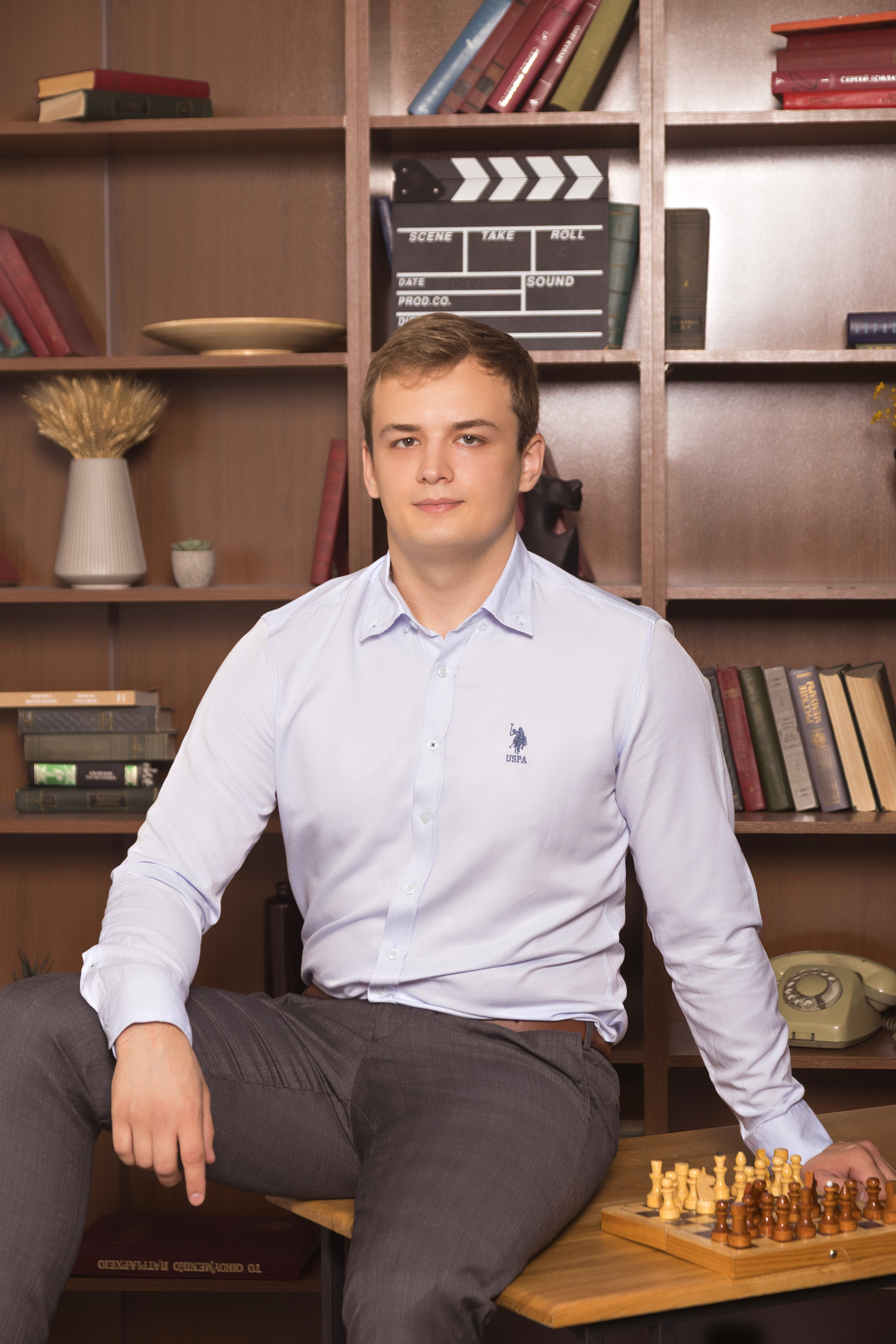 Бизнес портрет мужской. Профессиональный фотограф в Москве